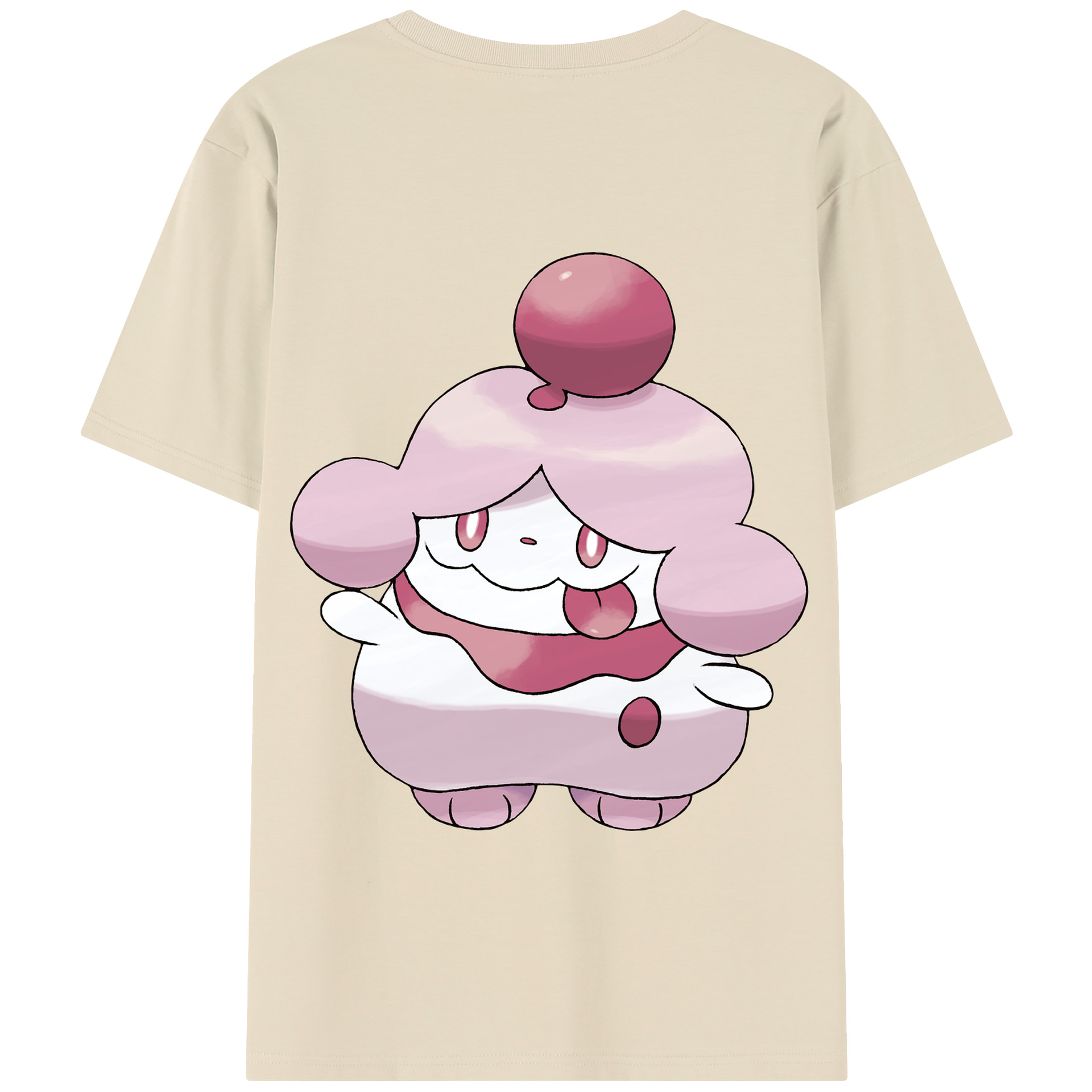 （画像用） ポケットモンスター Pokémon 綿100％半袖Tシャツ（背面プリント）
