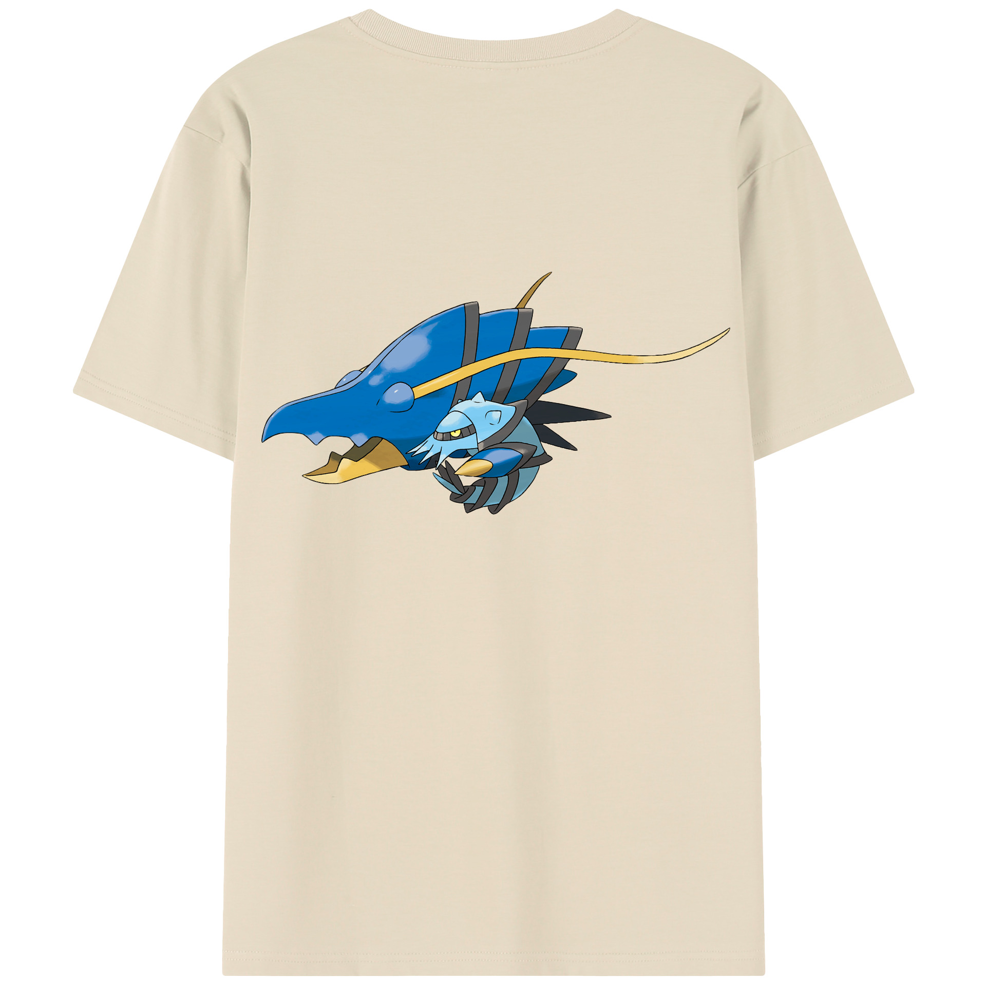 （画像用） ポケットモンスター Pokémon 綿100％半袖Tシャツ（背面プリント）