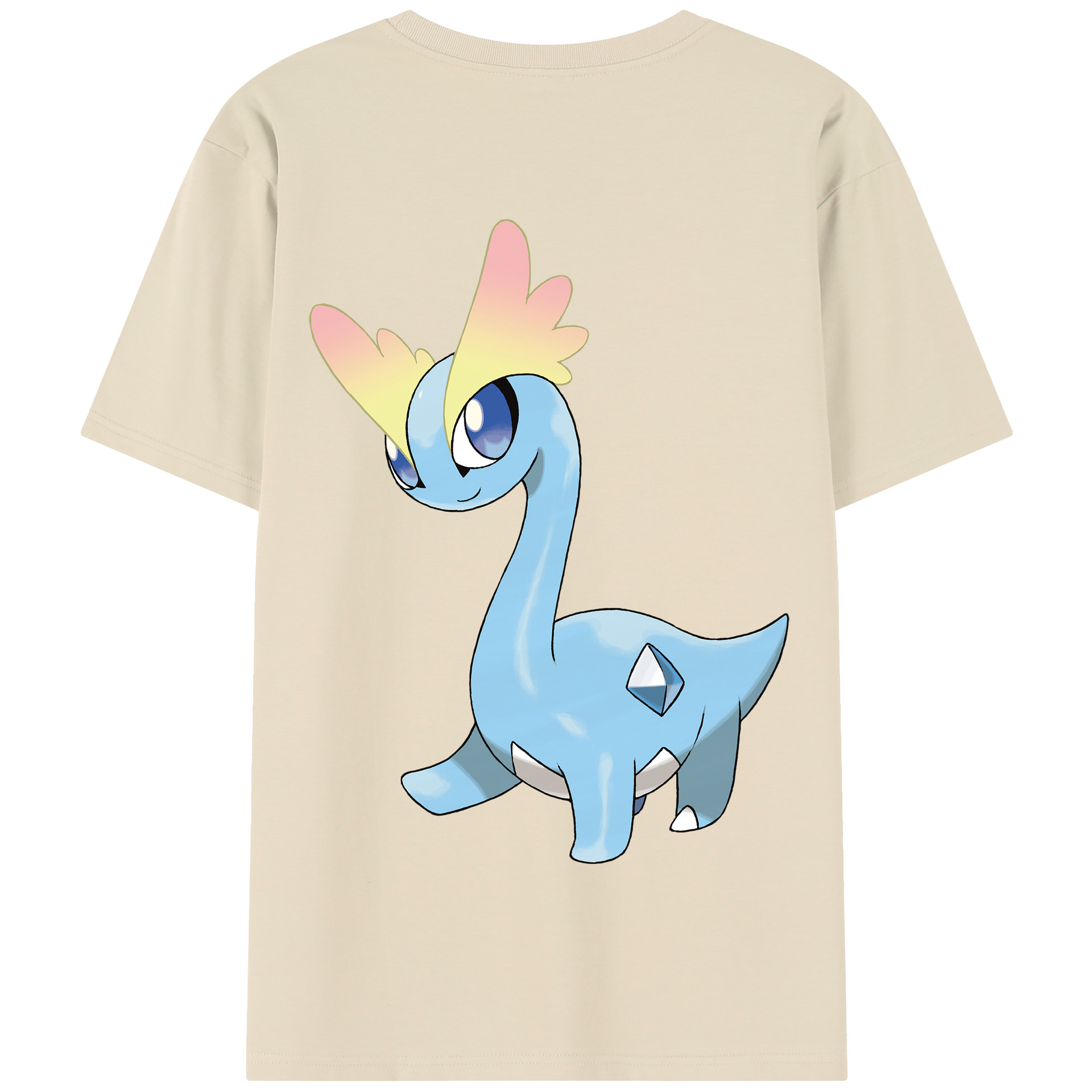 （画像用） ポケットモンスター Pokémon 綿100％半袖Tシャツ（背面プリント）