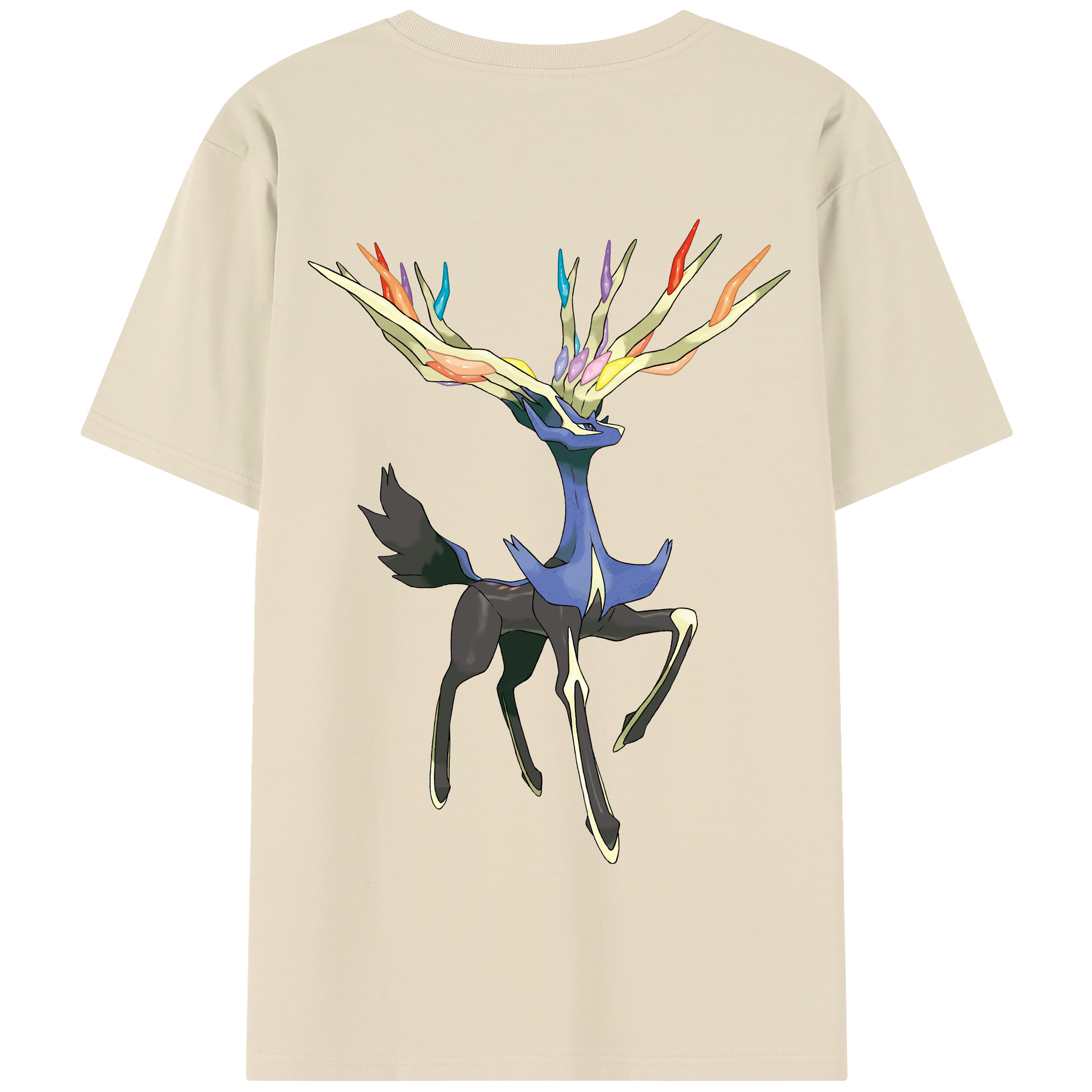 （画像用） ポケットモンスター Pokémon 綿100％半袖Tシャツ（背面プリント）