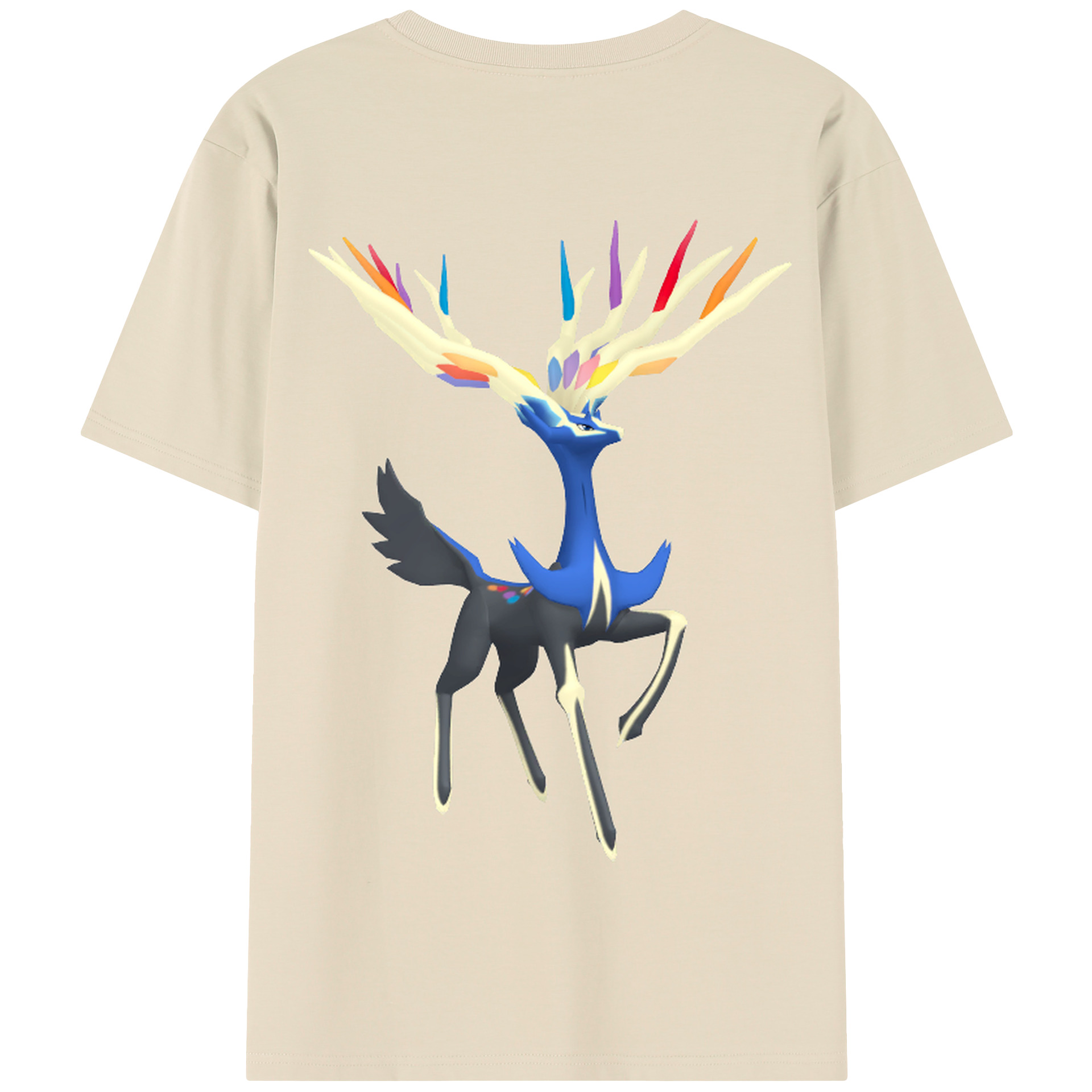 （画像用） ポケットモンスター Pokémon 綿100％半袖Tシャツ（背面プリント）