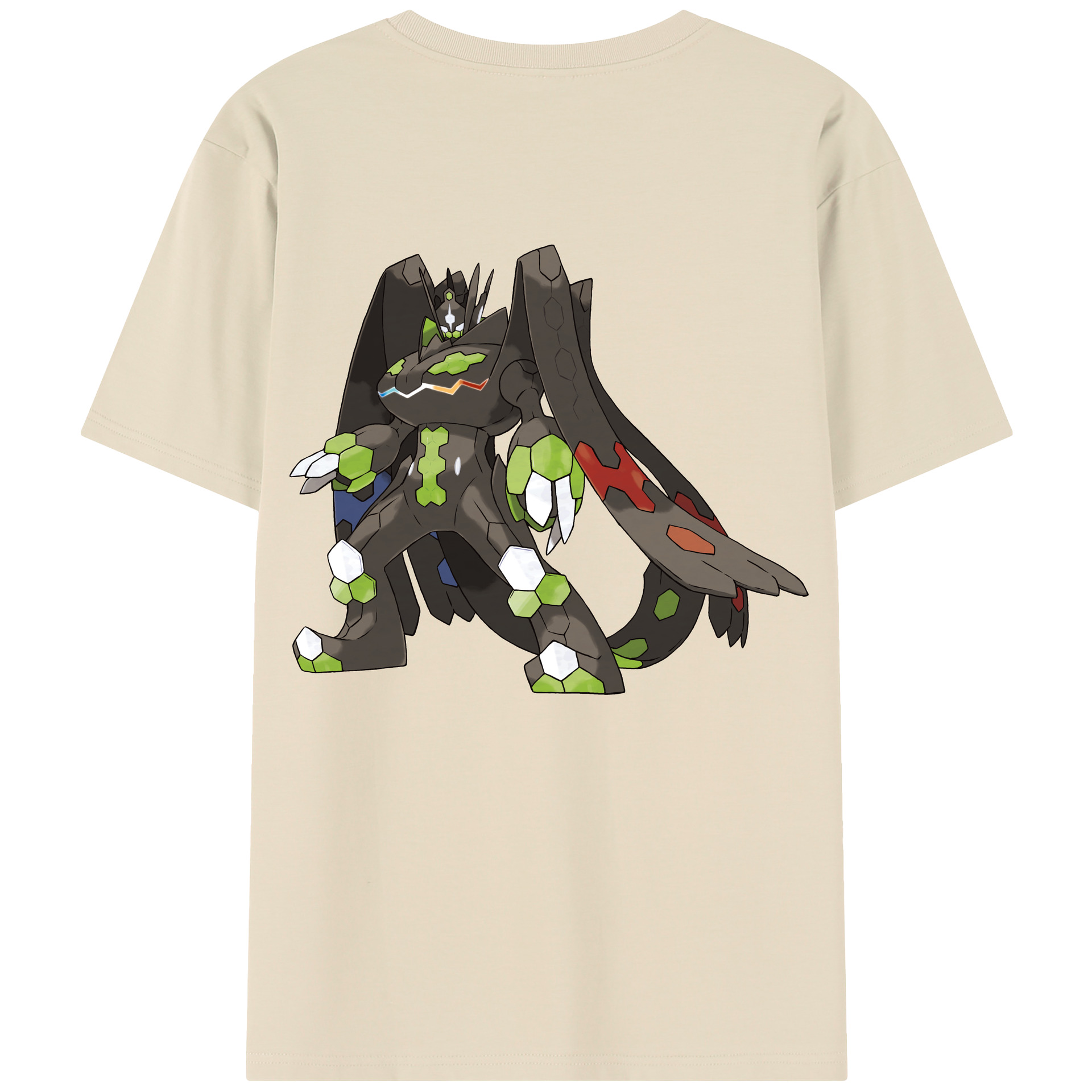 （画像用） ポケットモンスター Pokémon 綿100％半袖Tシャツ（背面プリント）