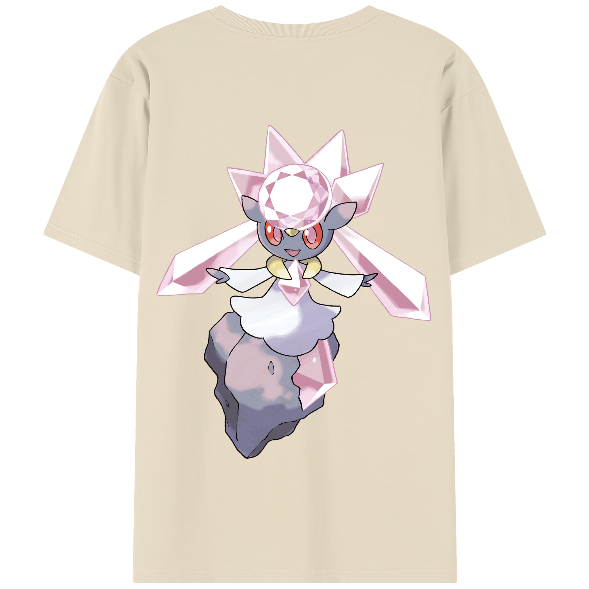 （画像用） ポケットモンスター Pokémon 綿100％半袖Tシャツ（背面プリント）