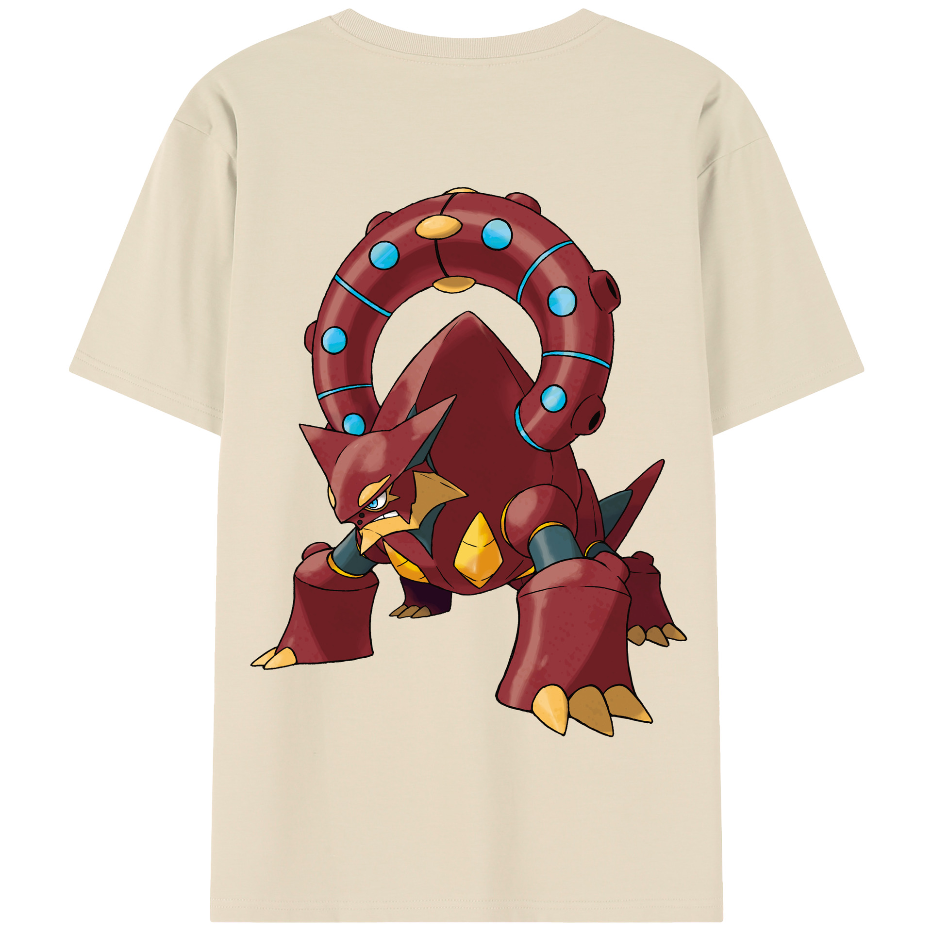 （画像用） ポケットモンスター Pokémon 綿100％半袖Tシャツ（背面プリント）