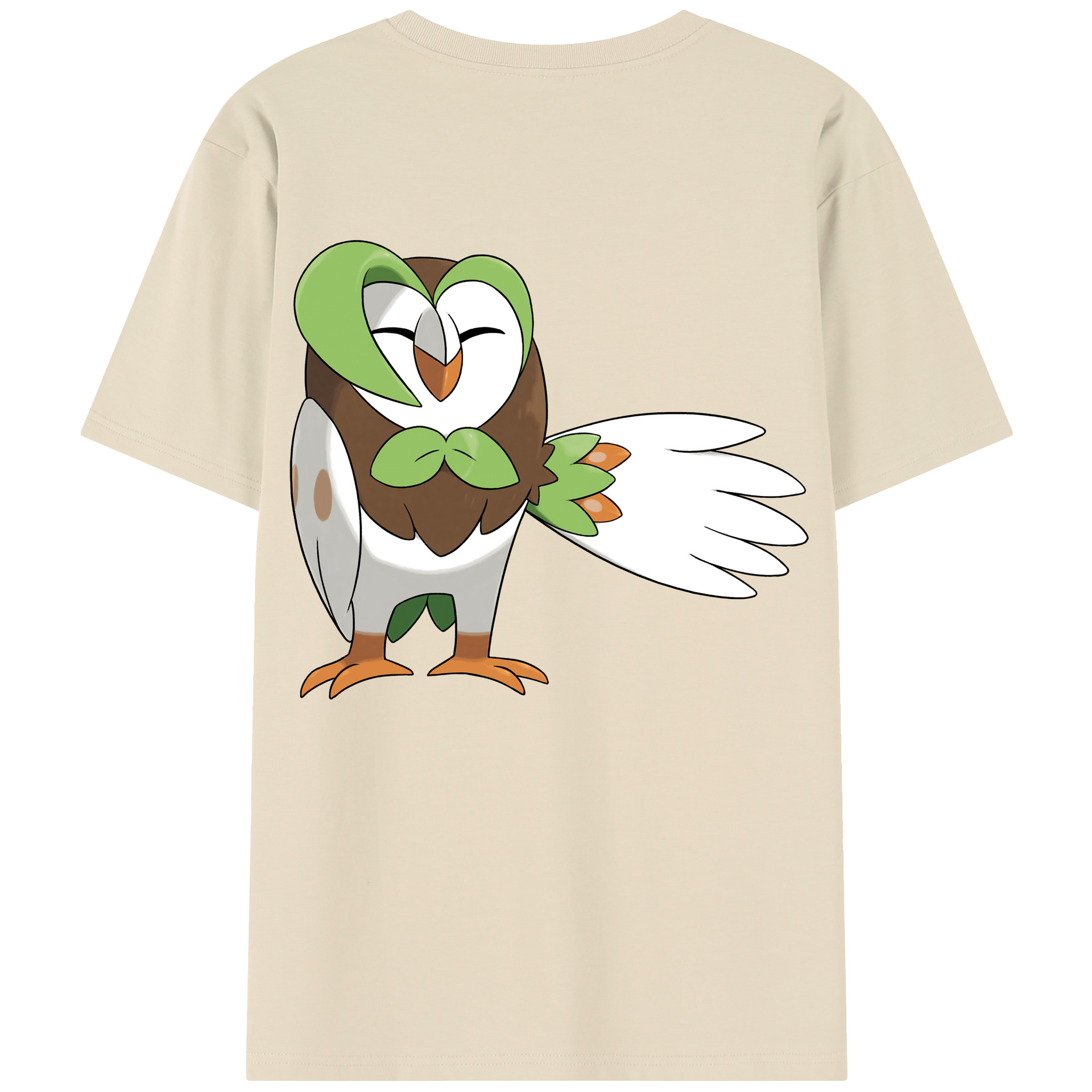 （画像用） ポケットモンスター Pokémon 綿100％半袖Tシャツ（背面プリント）