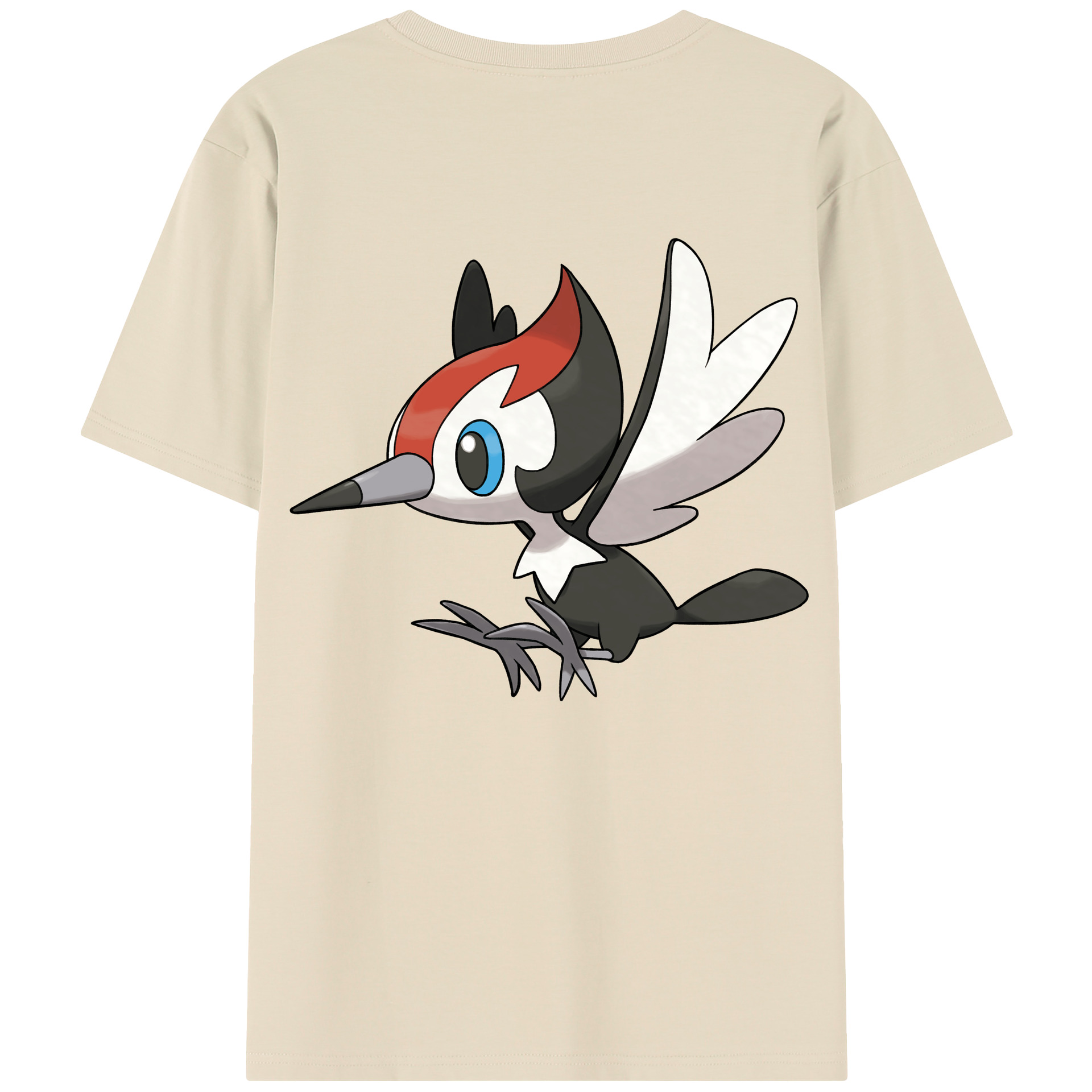（画像用） ポケットモンスター Pokémon 綿100％半袖Tシャツ（背面プリント）