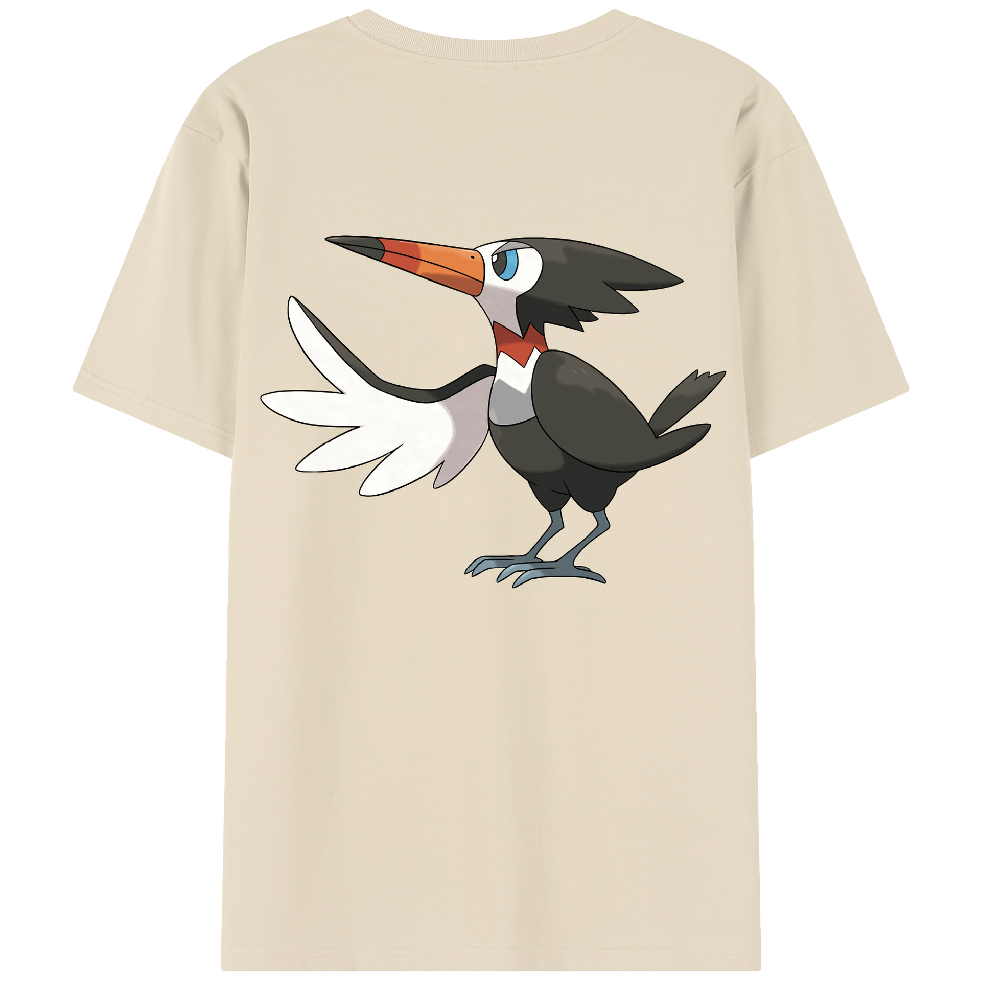 （画像用） ポケットモンスター Pokémon 綿100％半袖Tシャツ（背面プリント）