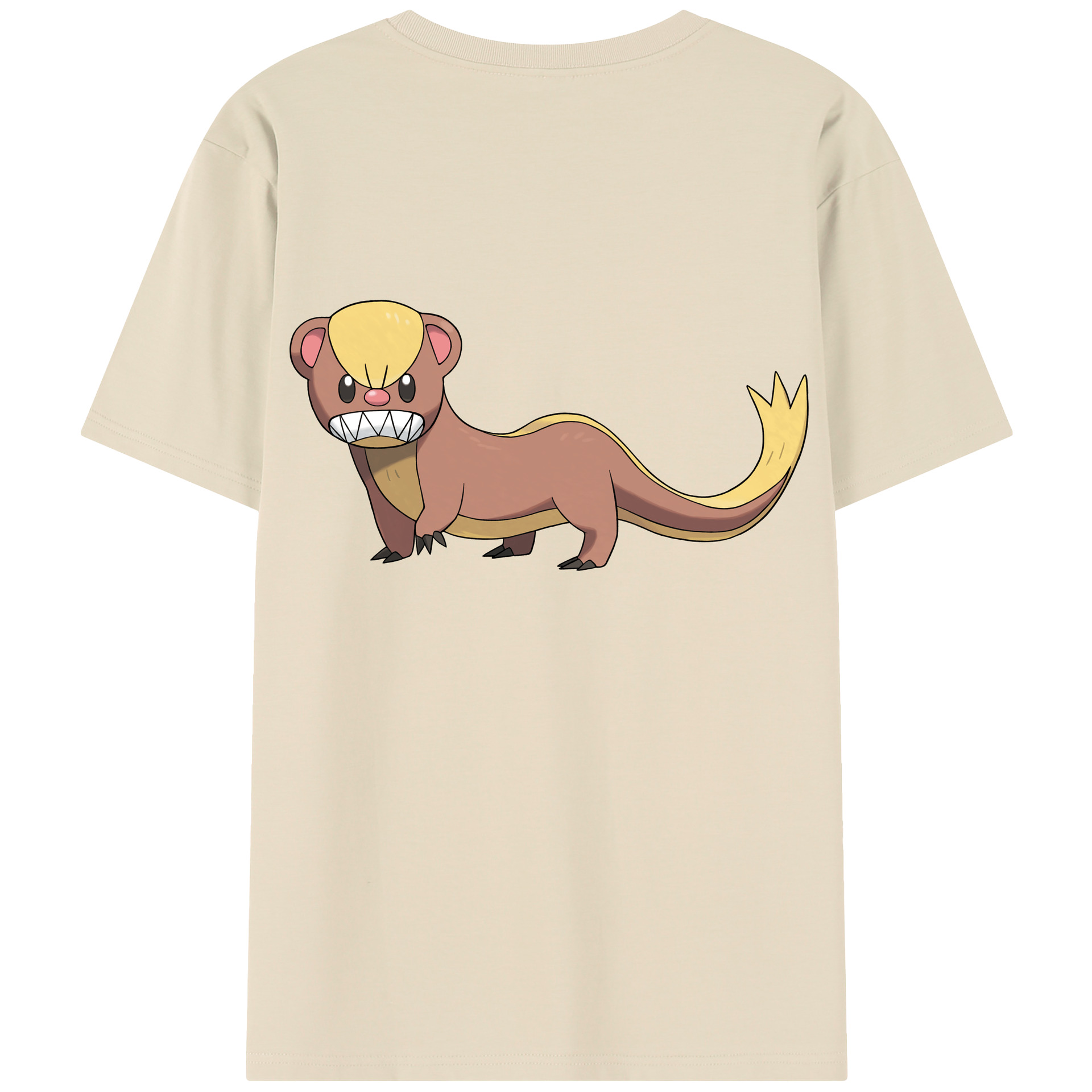 （画像用） ポケットモンスター Pokémon 綿100％半袖Tシャツ（背面プリント）