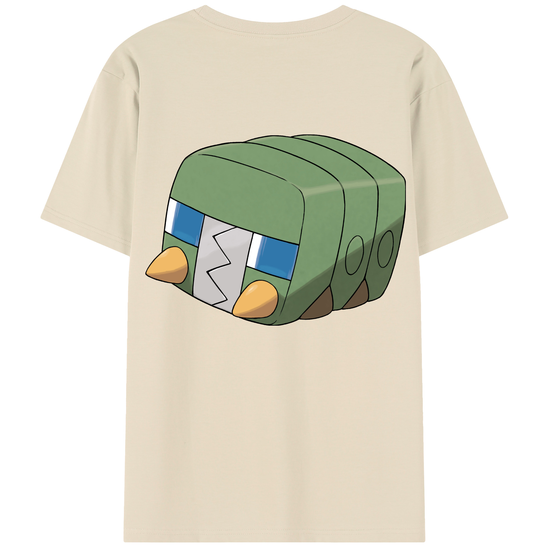 （画像用） ポケットモンスター Pokémon 綿100％半袖Tシャツ（背面プリント）