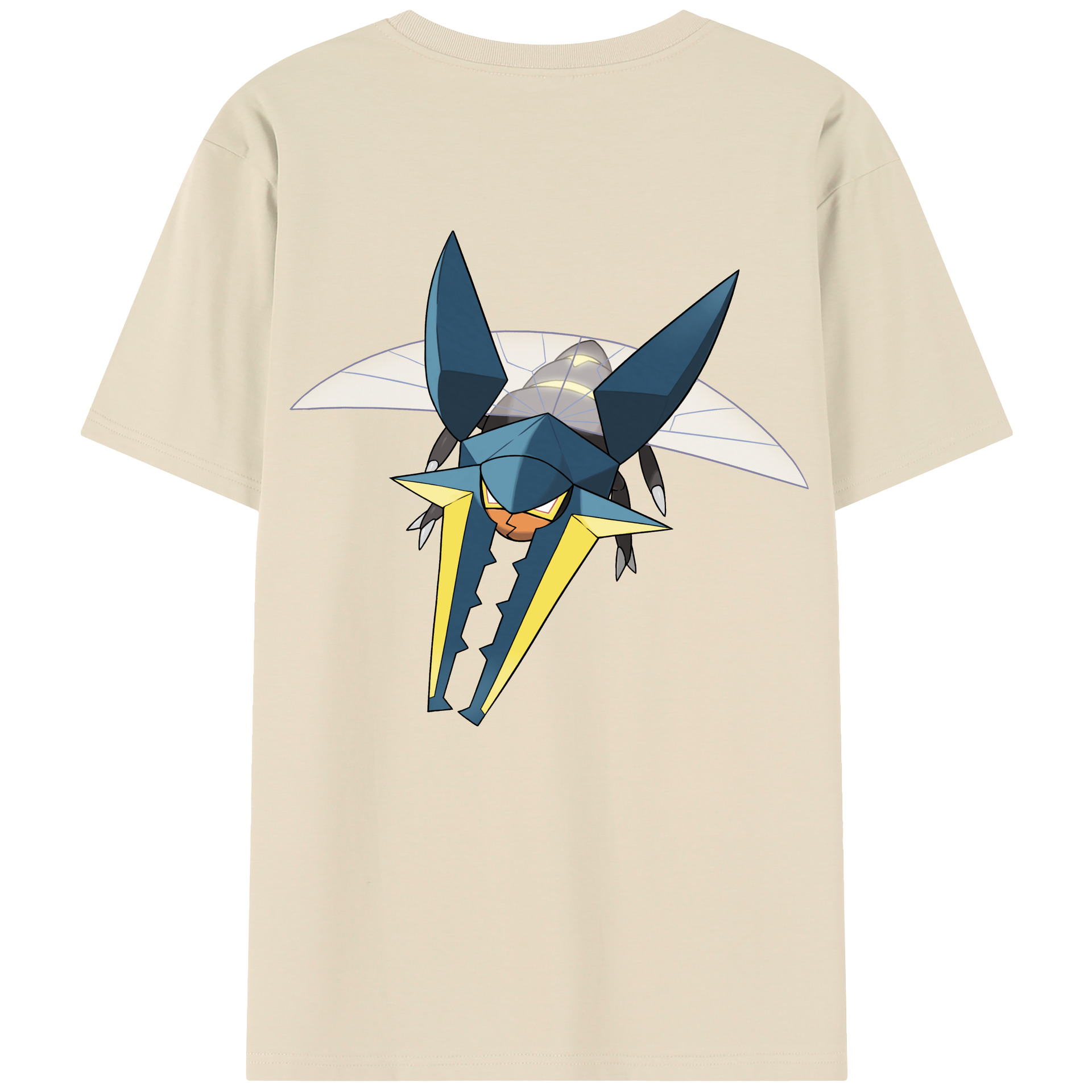 （画像用） ポケットモンスター Pokémon 綿100％半袖Tシャツ（背面プリント）
