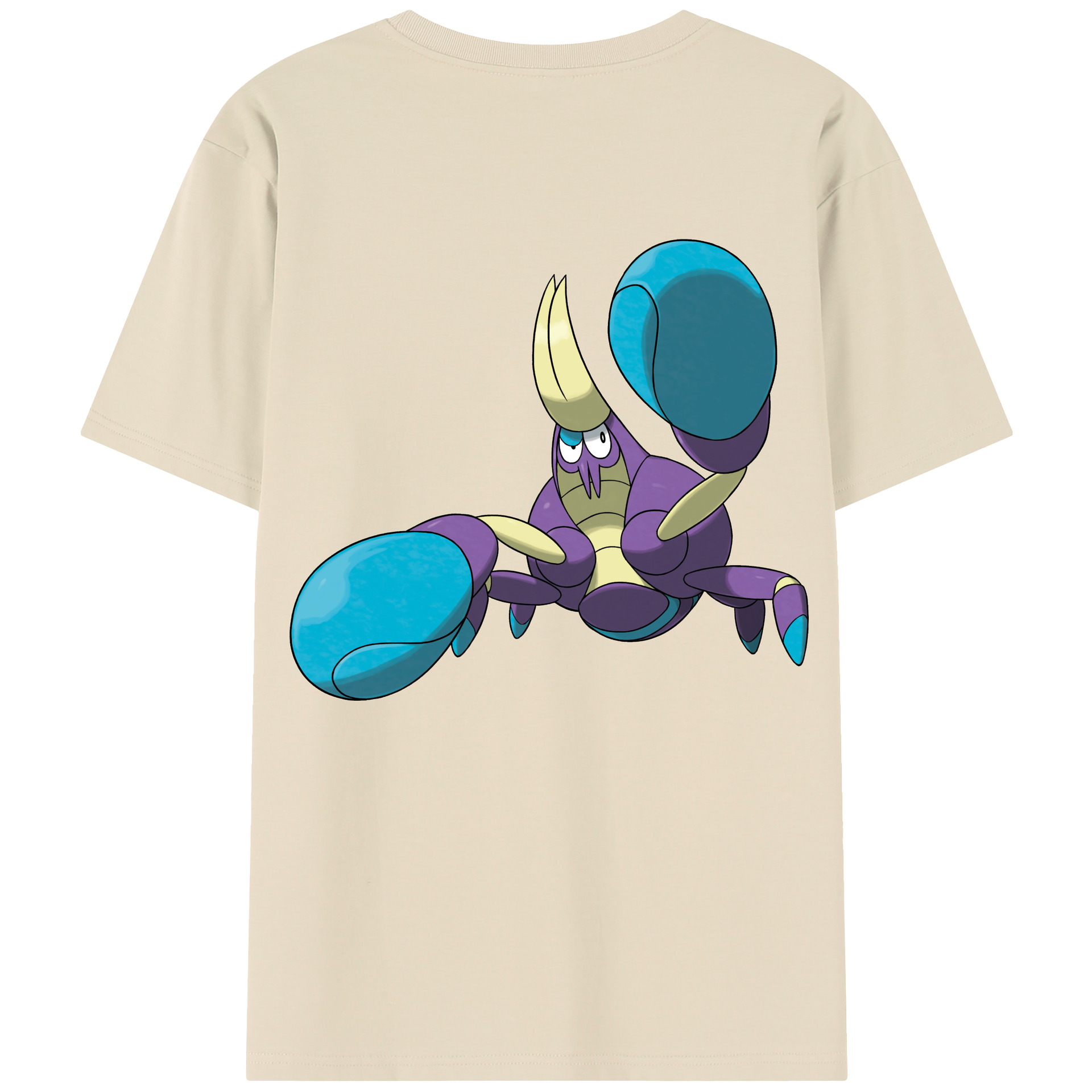 （画像用） ポケットモンスター Pokémon 綿100％半袖Tシャツ（背面プリント）