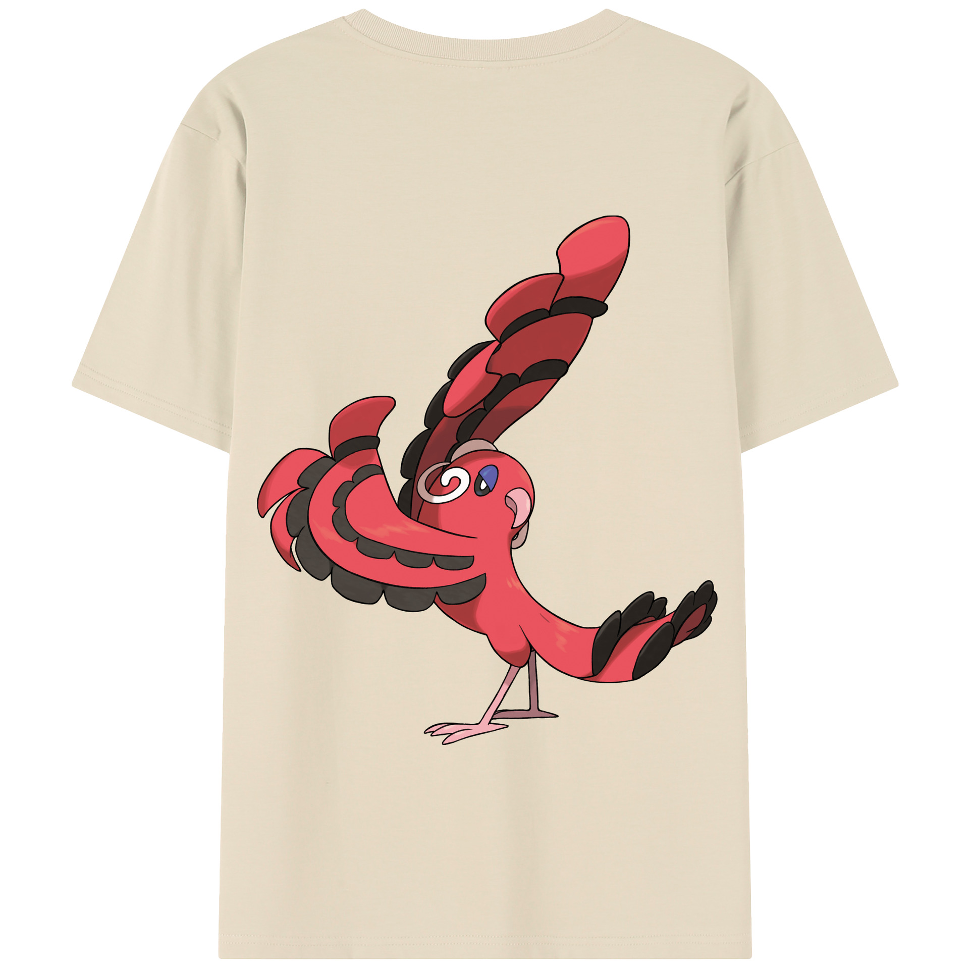 （画像用） ポケットモンスター Pokémon 綿100％半袖Tシャツ（背面プリント）