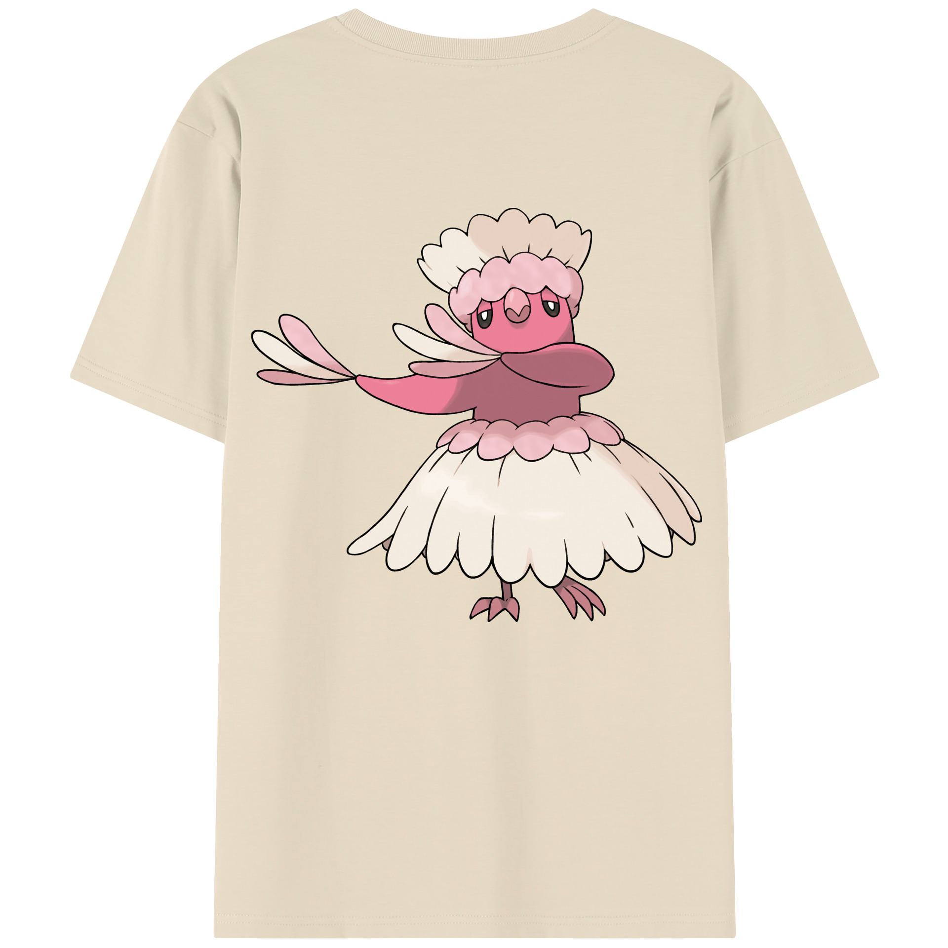 （画像用） ポケットモンスター Pokémon 綿100％半袖Tシャツ（背面プリント）