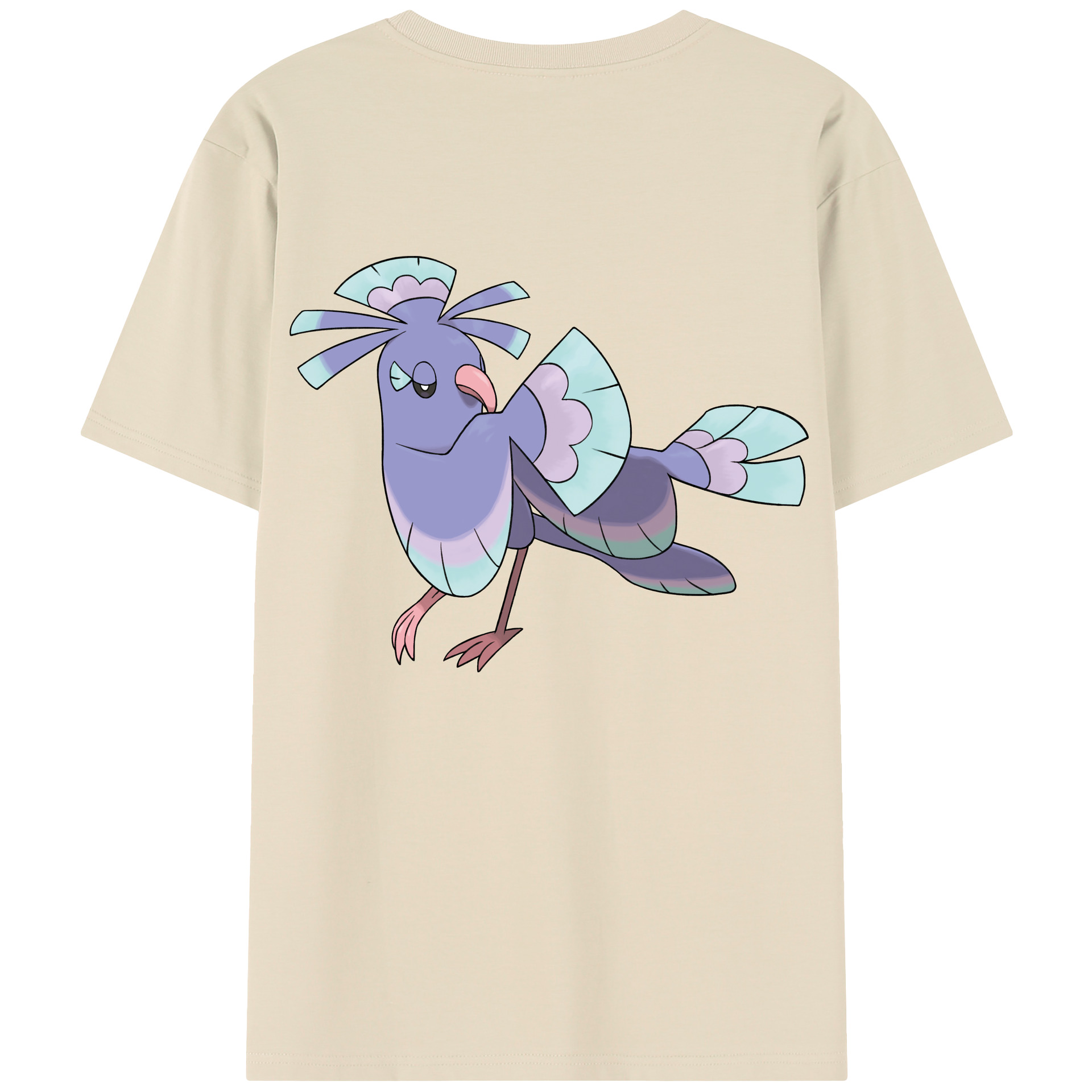（画像用） ポケットモンスター Pokémon 綿100％半袖Tシャツ（背面プリント）