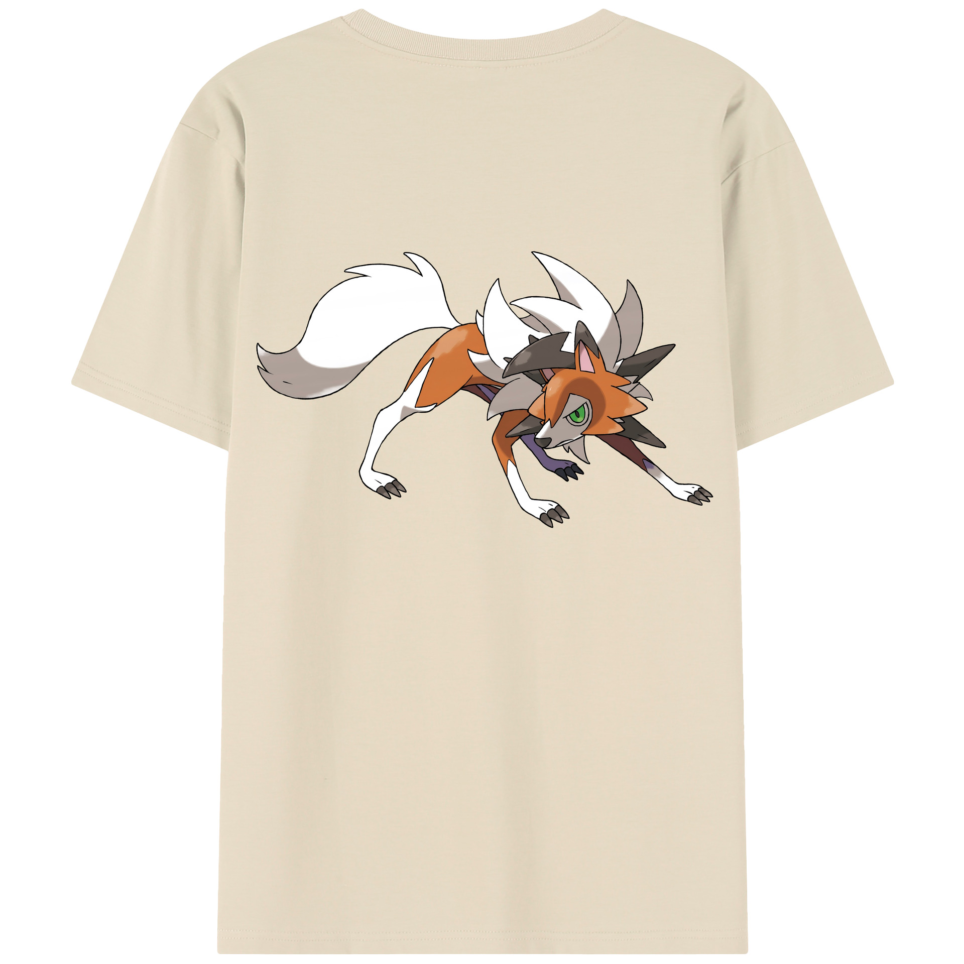 （画像用） ポケットモンスター Pokémon 綿100％半袖Tシャツ（背面プリント）