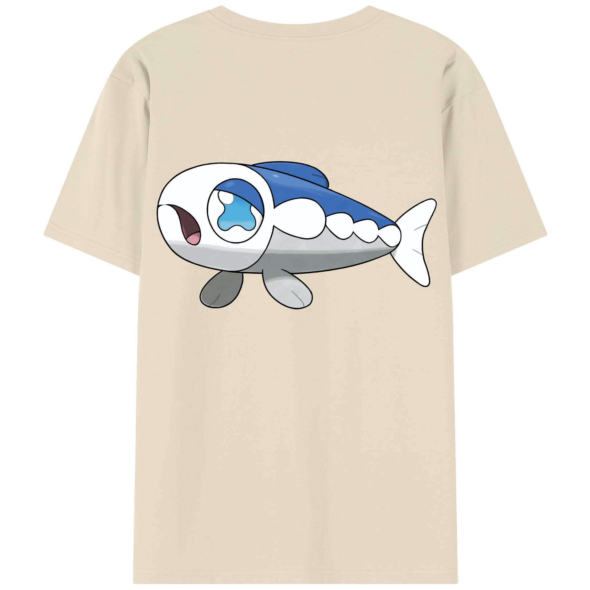 （画像用） ポケットモンスター Pokémon 綿100％半袖Tシャツ（背面プリント）