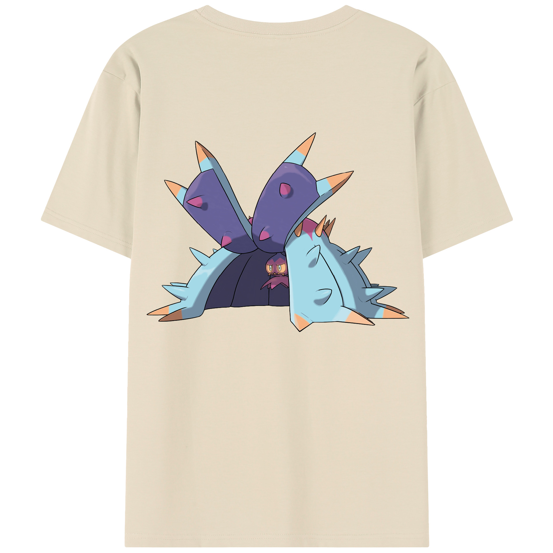 （画像用） ポケットモンスター Pokémon 綿100％半袖Tシャツ（背面プリント）