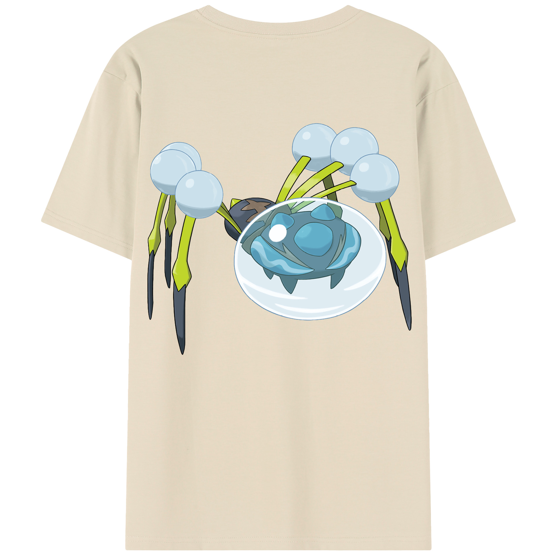 （画像用） ポケットモンスター Pokémon 綿100％半袖Tシャツ（背面プリント）