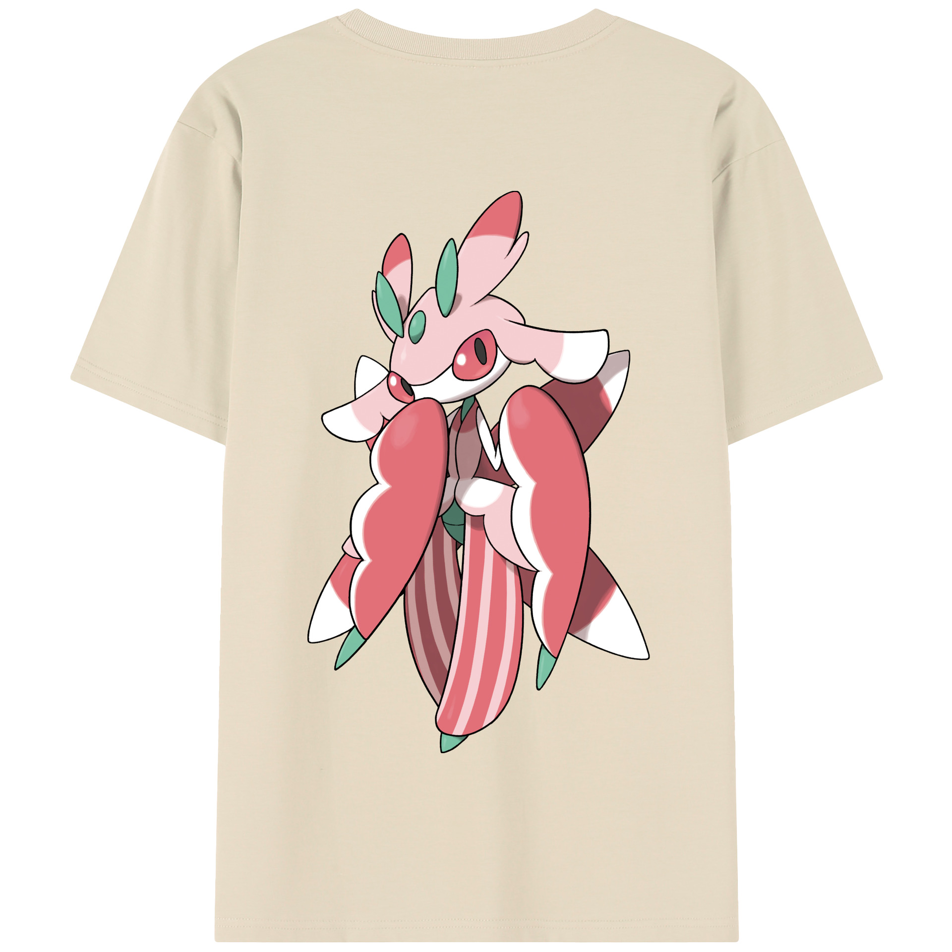 （画像用） ポケットモンスター Pokémon 綿100％半袖Tシャツ（背面プリント）