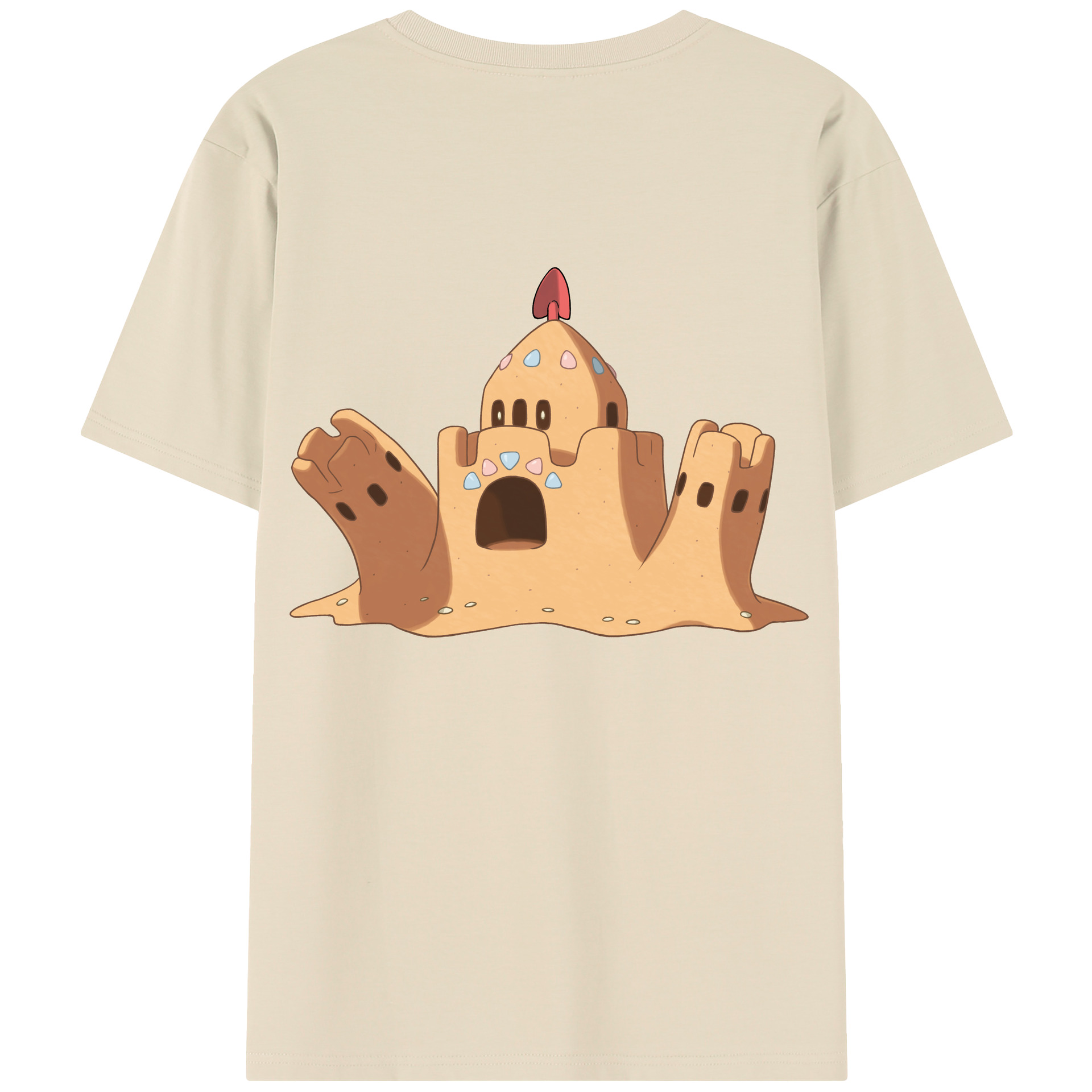 （画像用） ポケットモンスター Pokémon 綿100％半袖Tシャツ（背面プリント）