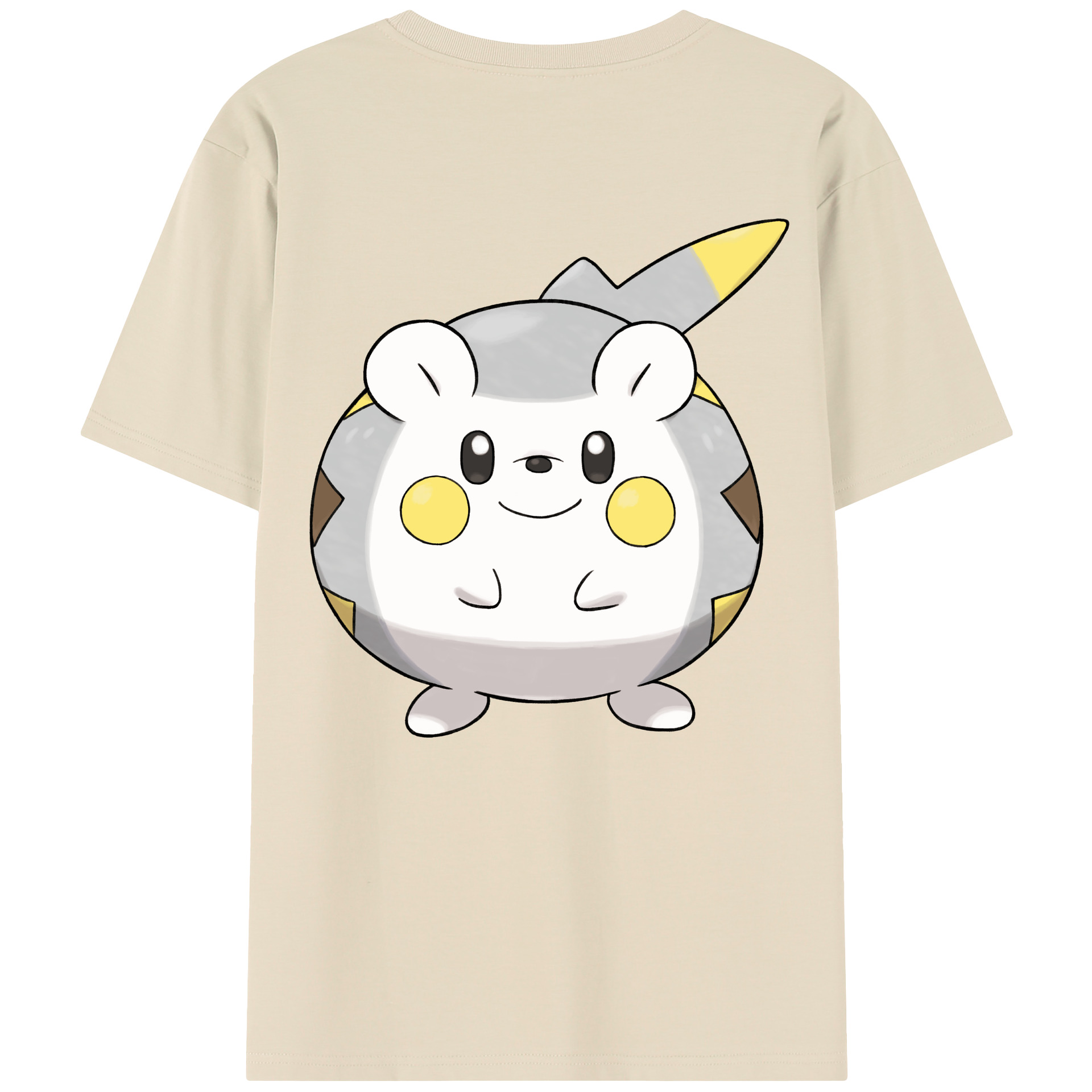 （画像用） ポケットモンスター Pokémon 綿100％半袖Tシャツ（背面プリント）
