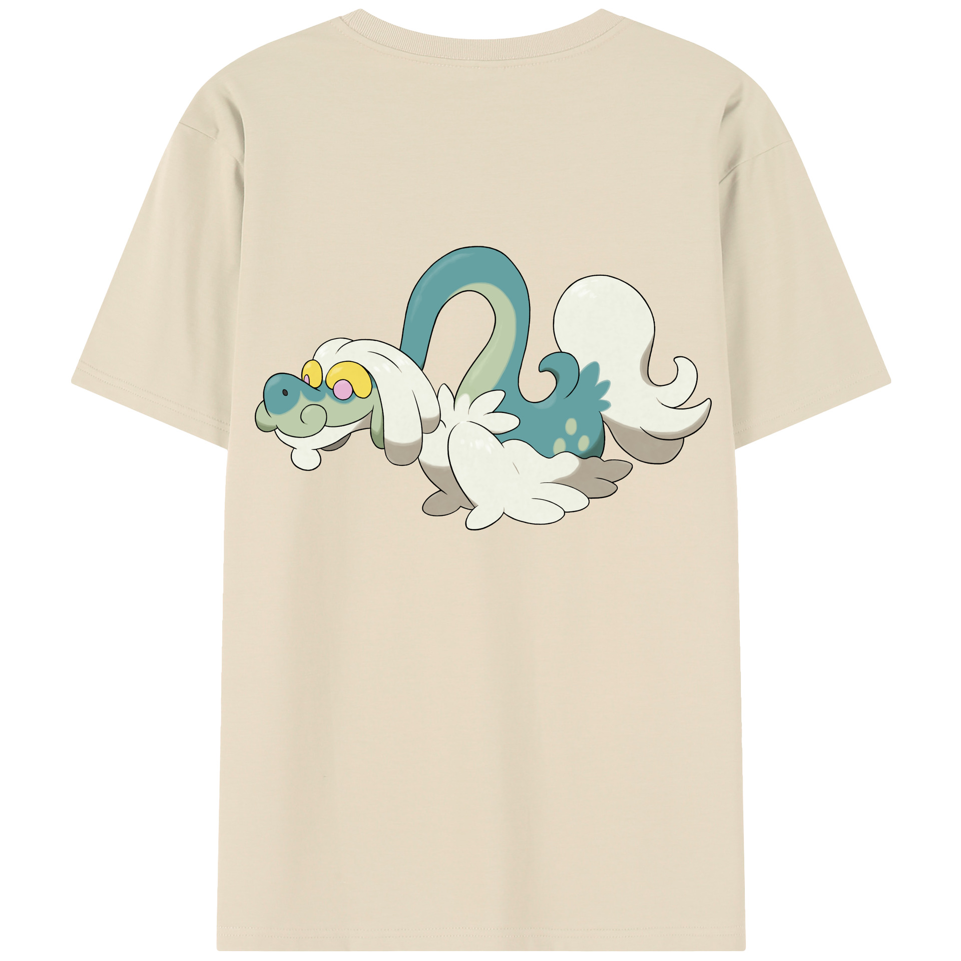 （画像用） ポケットモンスター Pokémon 綿100％半袖Tシャツ（背面プリント）