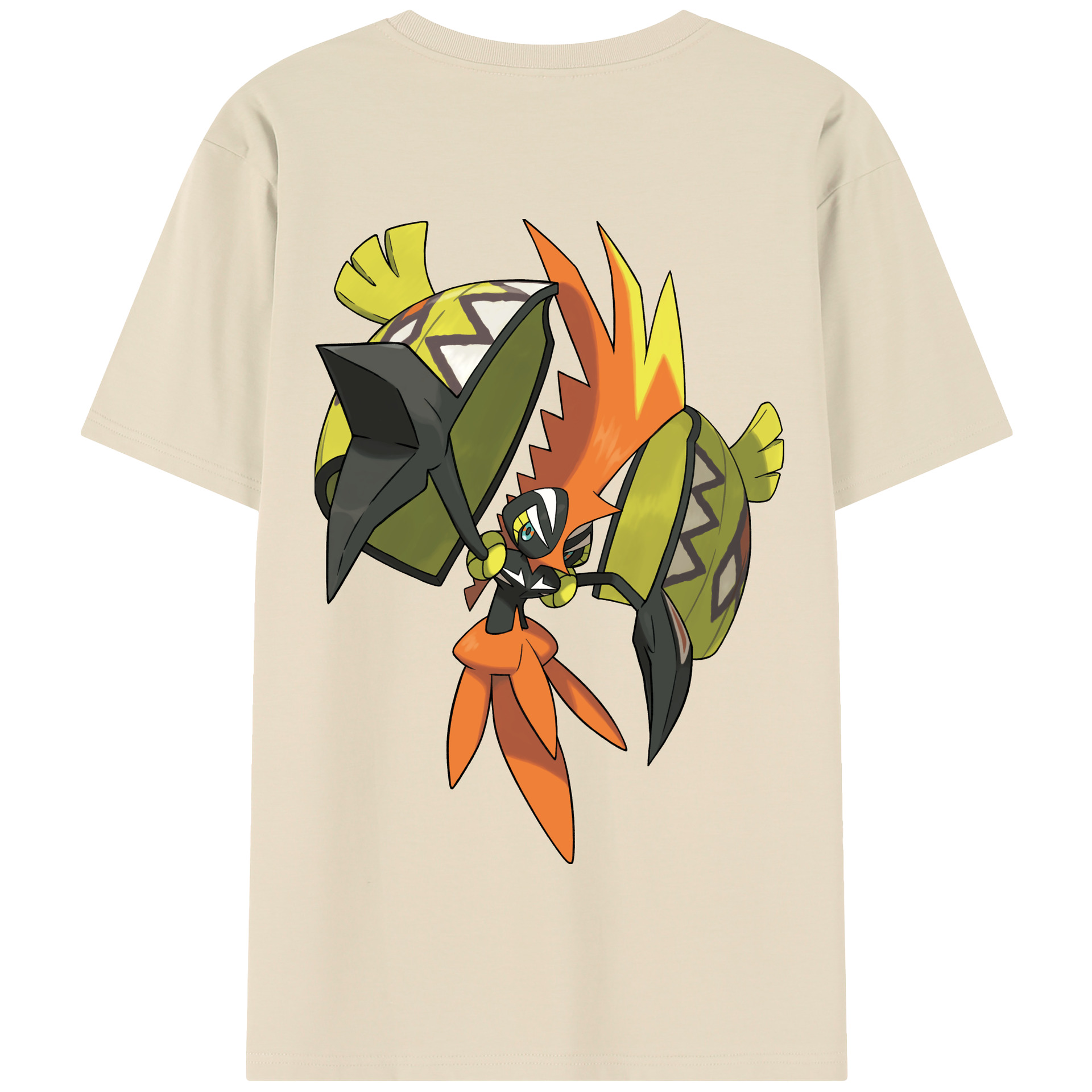 （画像用） ポケットモンスター Pokémon 綿100％半袖Tシャツ（背面プリント）