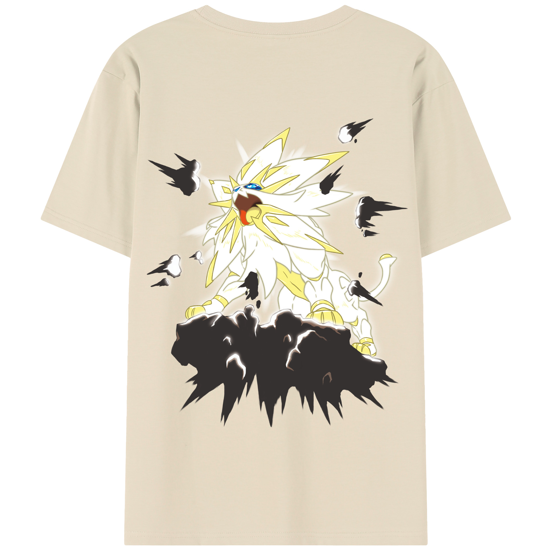 （画像用） ポケットモンスター Pokémon 綿100％半袖Tシャツ（背面プリント）