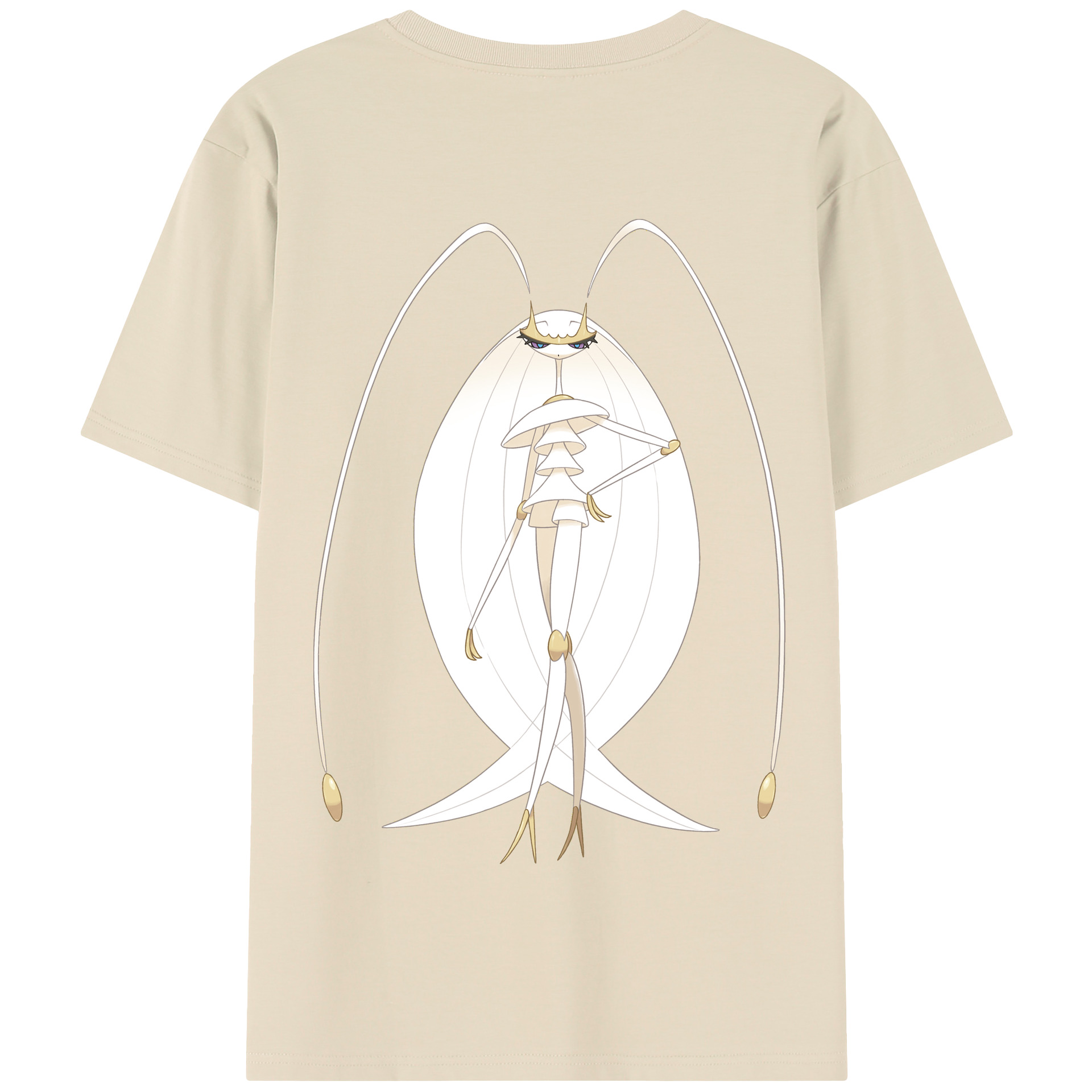 （画像用） ポケットモンスター Pokémon 綿100％半袖Tシャツ（背面プリント）