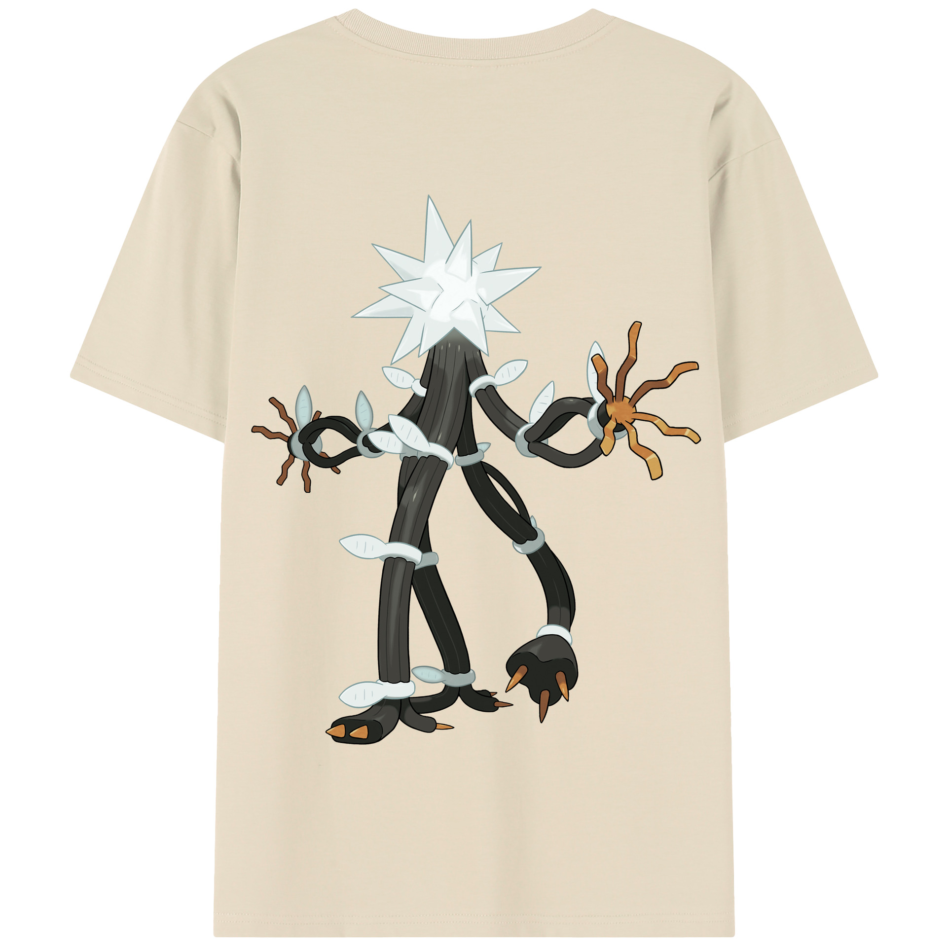 （画像用） ポケットモンスター Pokémon 綿100％半袖Tシャツ（背面プリント）