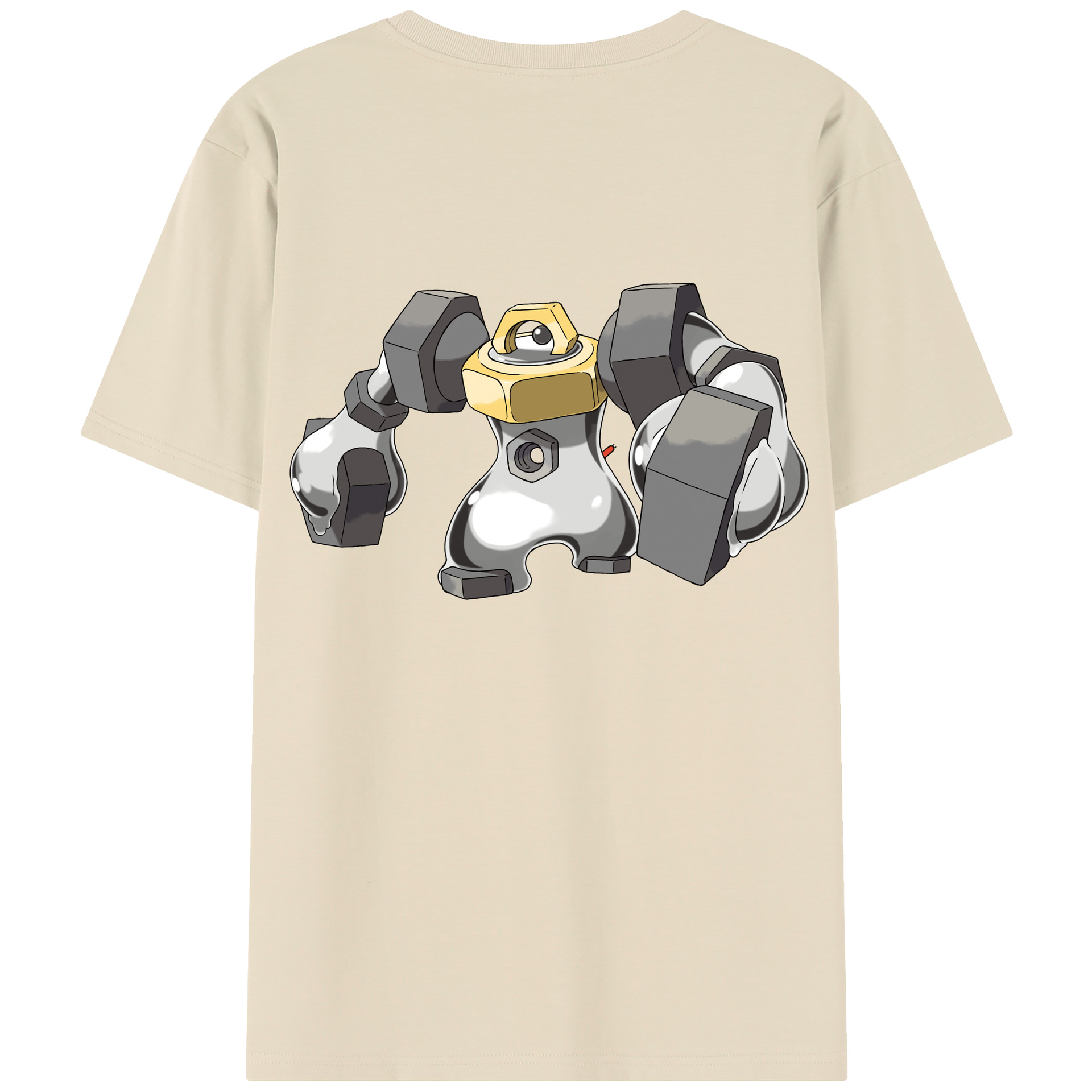 （画像用） ポケットモンスター Pokémon 綿100％半袖Tシャツ（背面プリント）