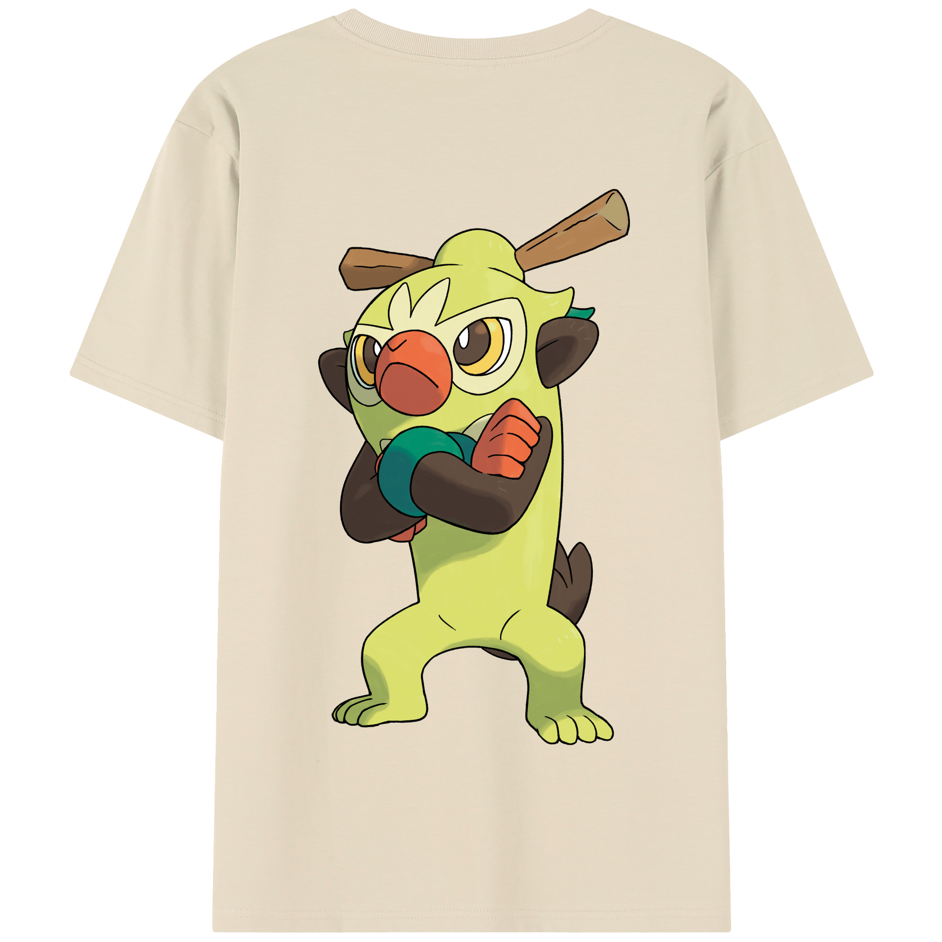 （画像用） ポケットモンスター Pokémon 綿100％半袖Tシャツ（背面プリント）