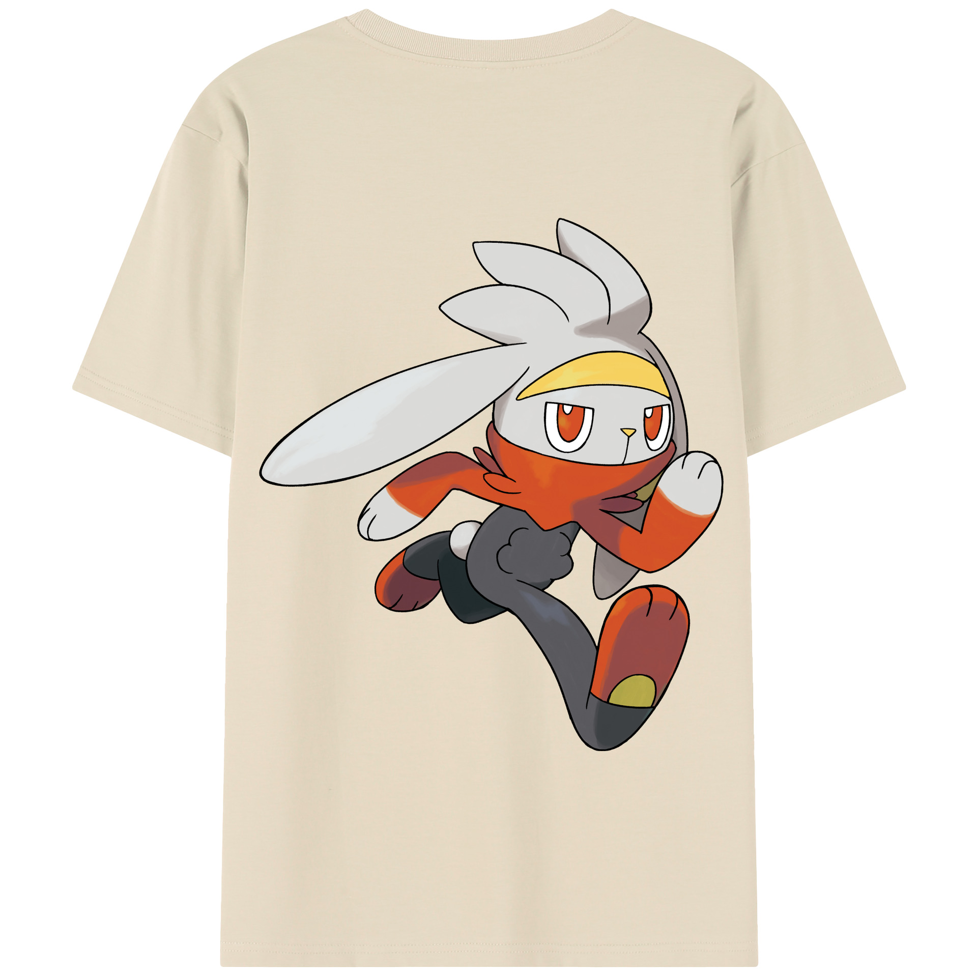 （画像用） ポケットモンスター Pokémon 綿100％半袖Tシャツ（背面プリント）