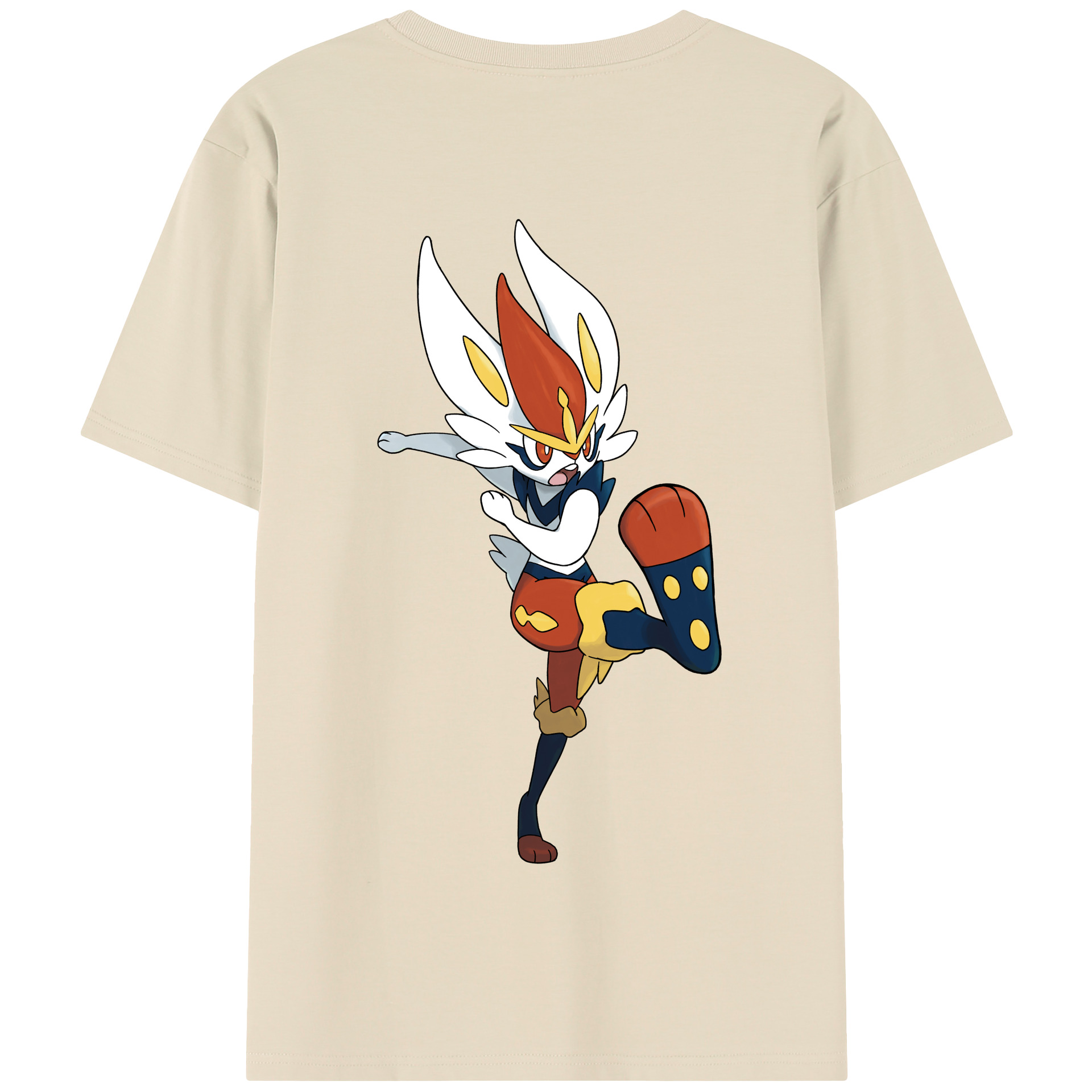 （画像用） ポケットモンスター Pokémon 綿100％半袖Tシャツ（背面プリント）