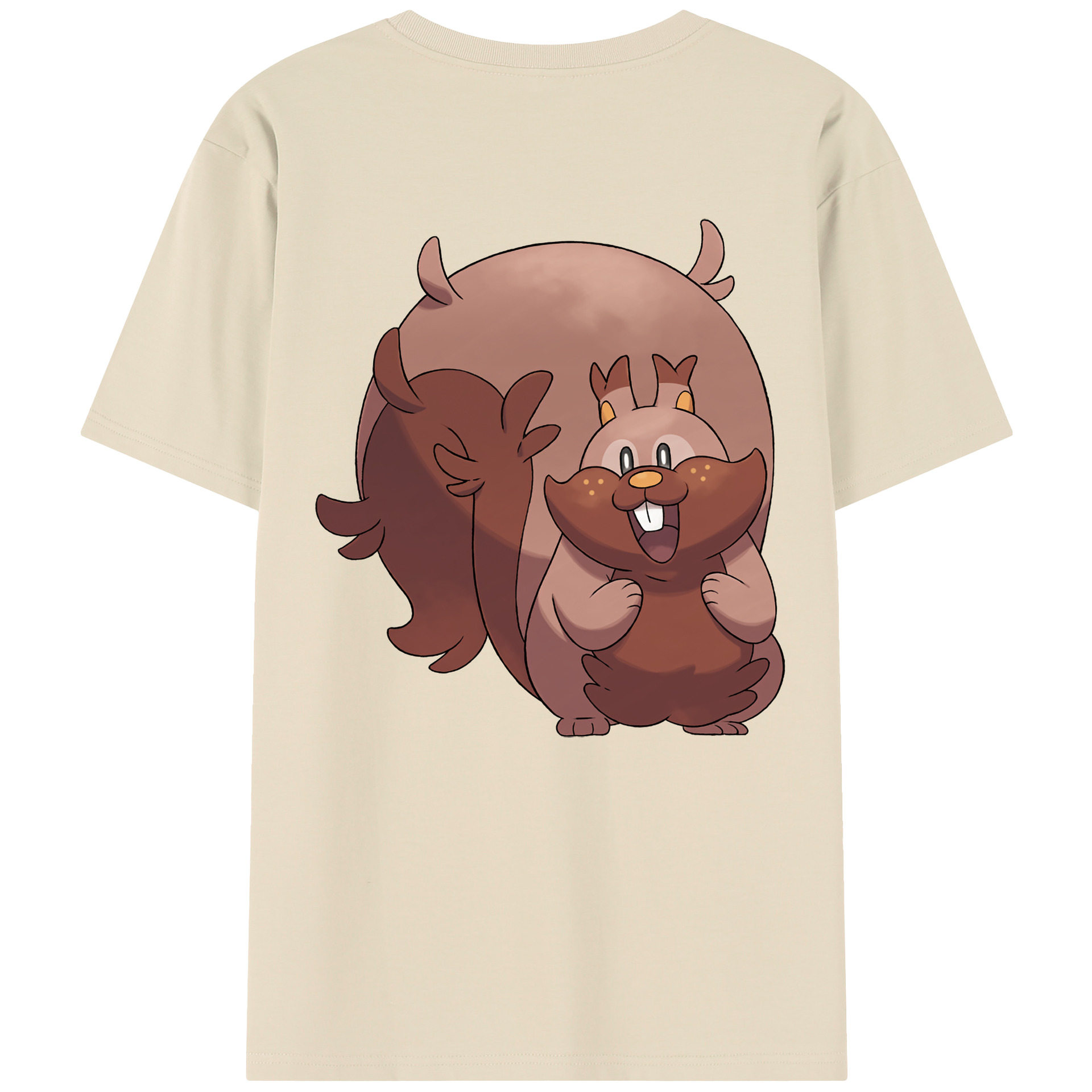 （画像用） ポケットモンスター Pokémon 綿100％半袖Tシャツ（背面プリント）
