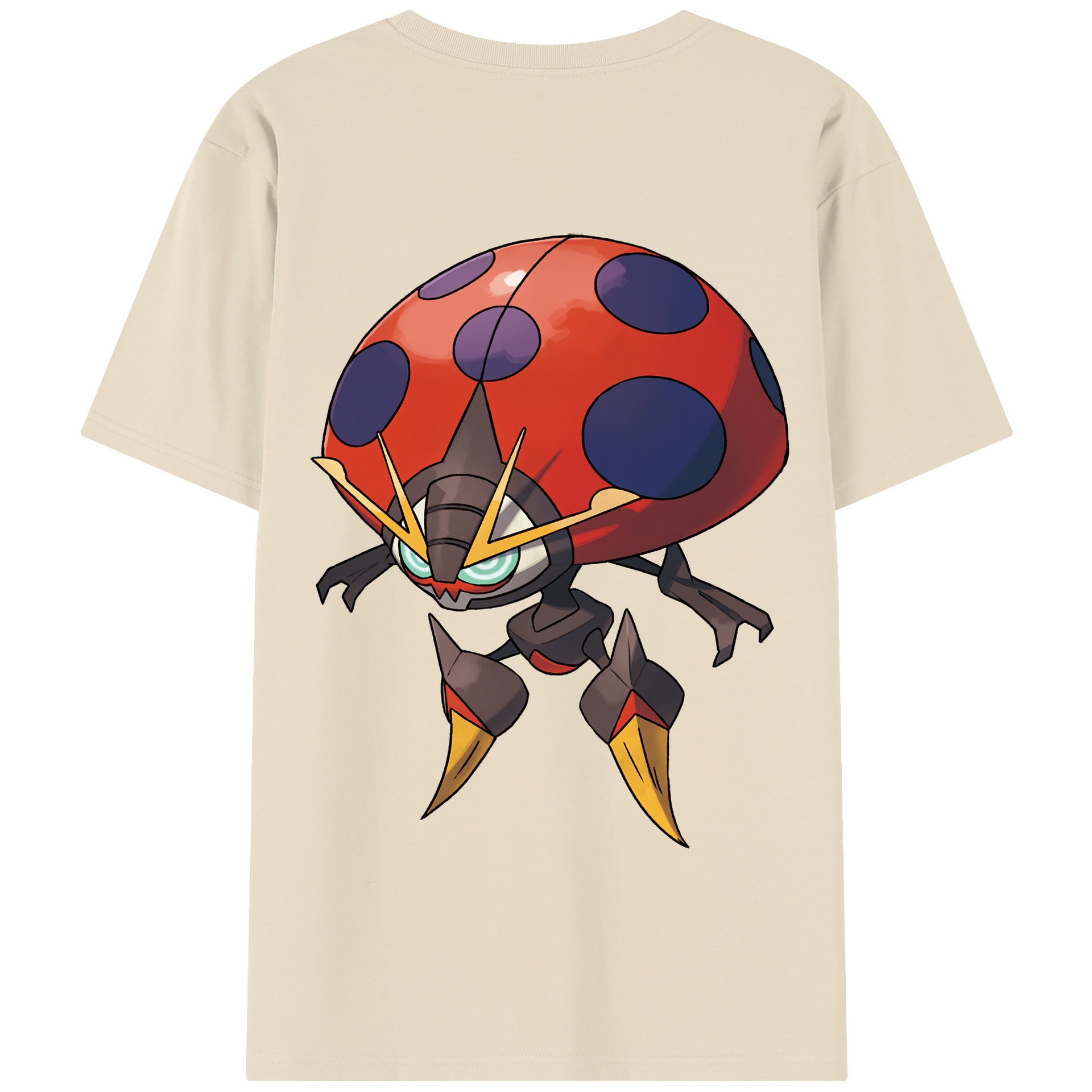 （画像用） ポケットモンスター Pokémon 綿100％半袖Tシャツ（背面プリント）
