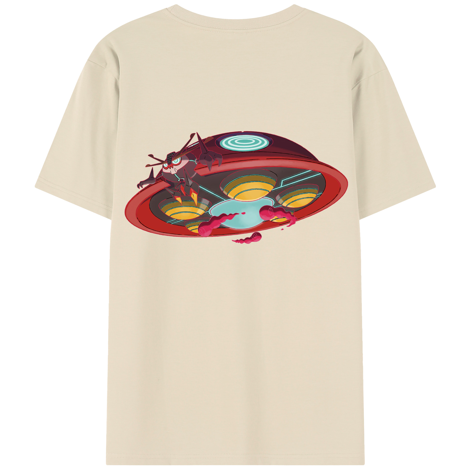 （画像用） ポケットモンスター Pokémon 綿100％半袖Tシャツ（背面プリント）