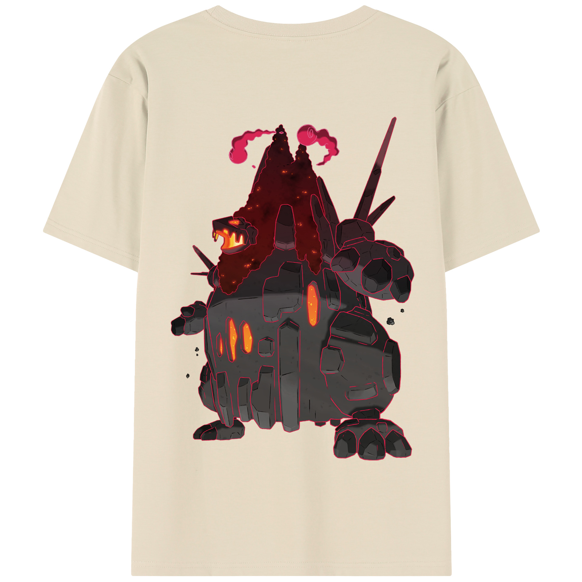 （画像用） ポケットモンスター Pokémon 綿100％半袖Tシャツ（背面プリント）