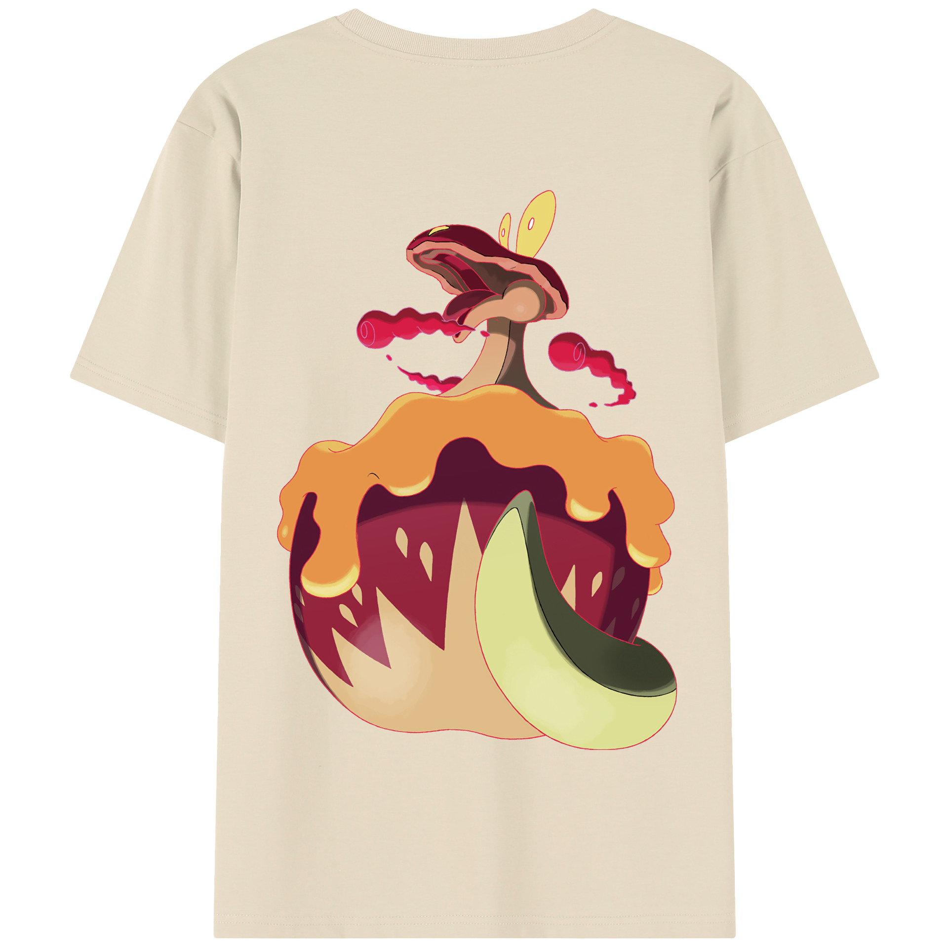 （画像用） ポケットモンスター Pokémon 綿100％半袖Tシャツ（背面プリント）