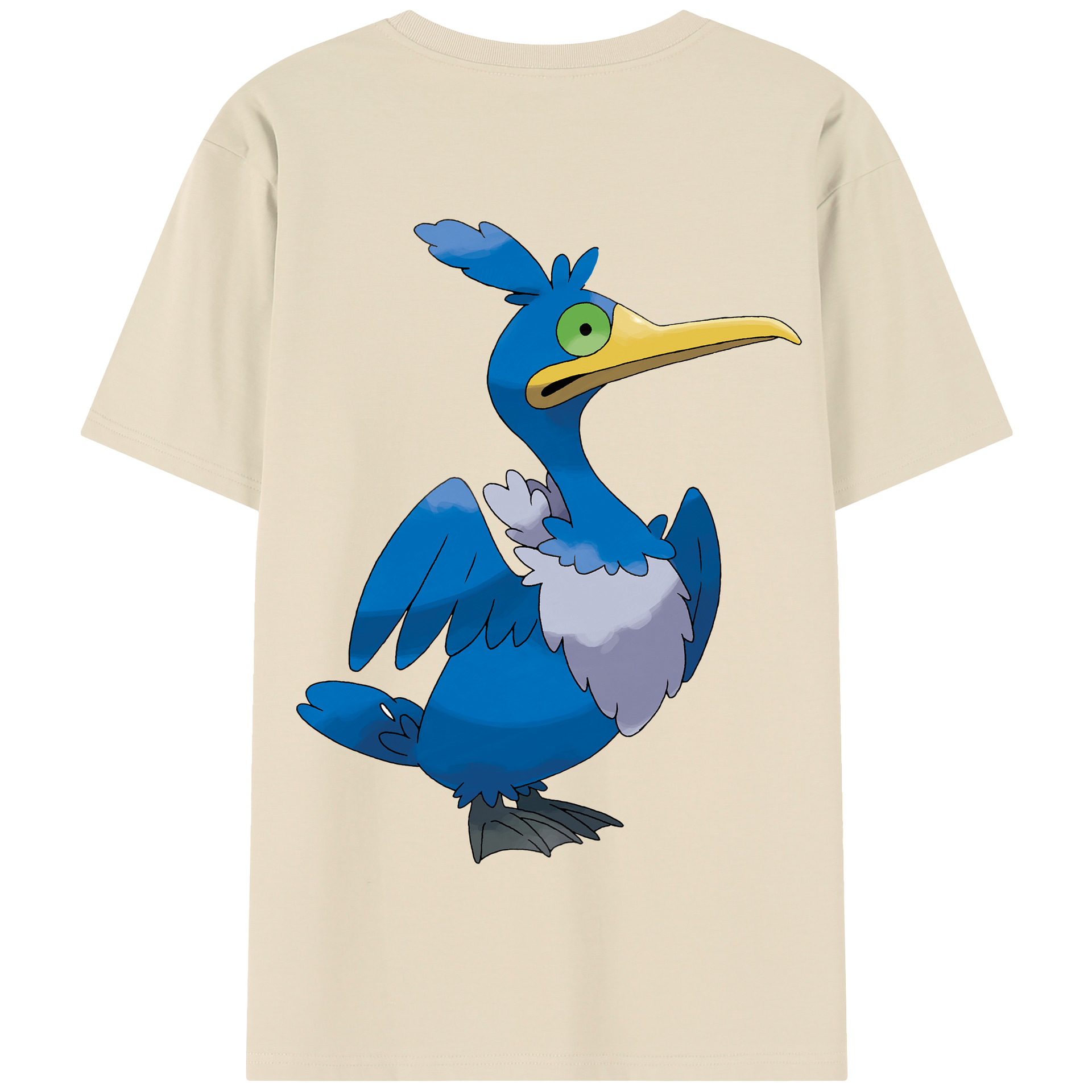 （画像用） ポケットモンスター Pokémon 綿100％半袖Tシャツ（背面プリント）