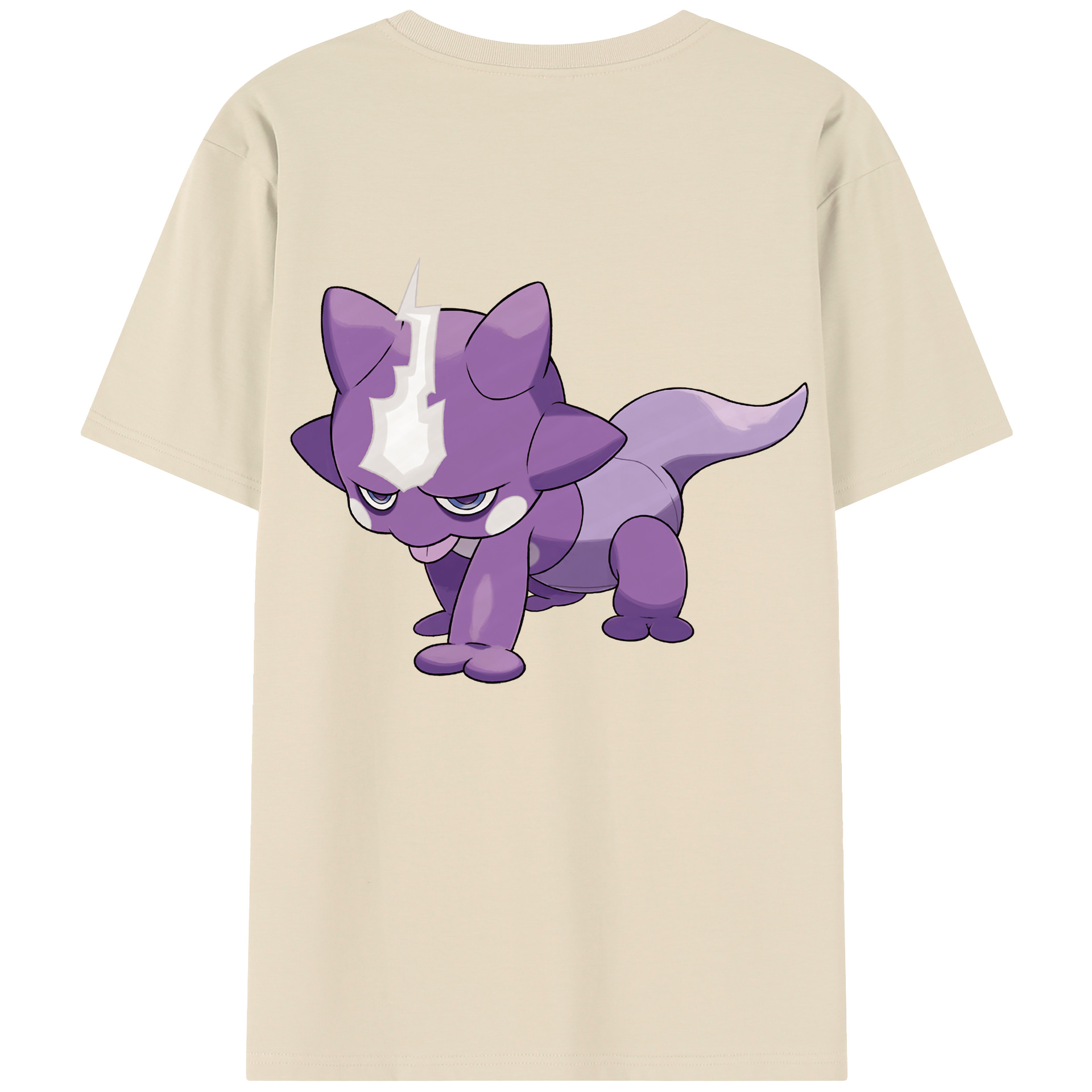 （画像用） ポケットモンスター Pokémon 綿100％半袖Tシャツ（背面プリント）