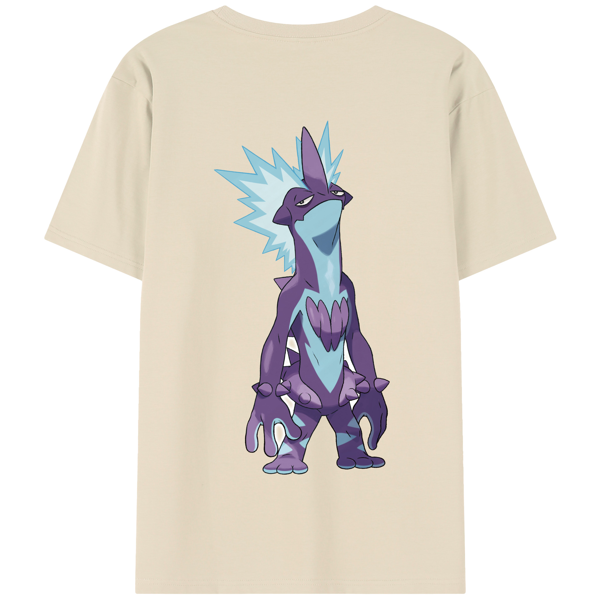 （画像用） ポケットモンスター Pokémon 綿100％半袖Tシャツ（背面プリント）