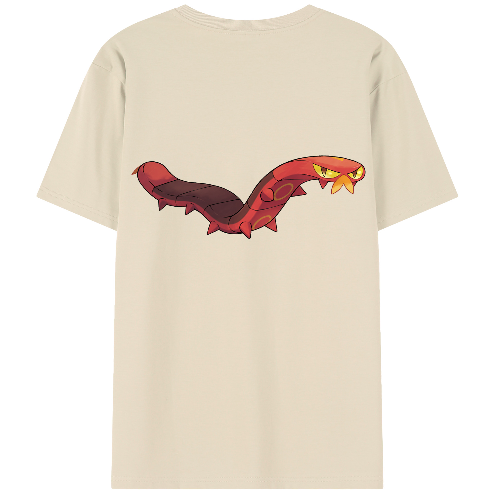 （画像用） ポケットモンスター Pokémon 綿100％半袖Tシャツ（背面プリント）