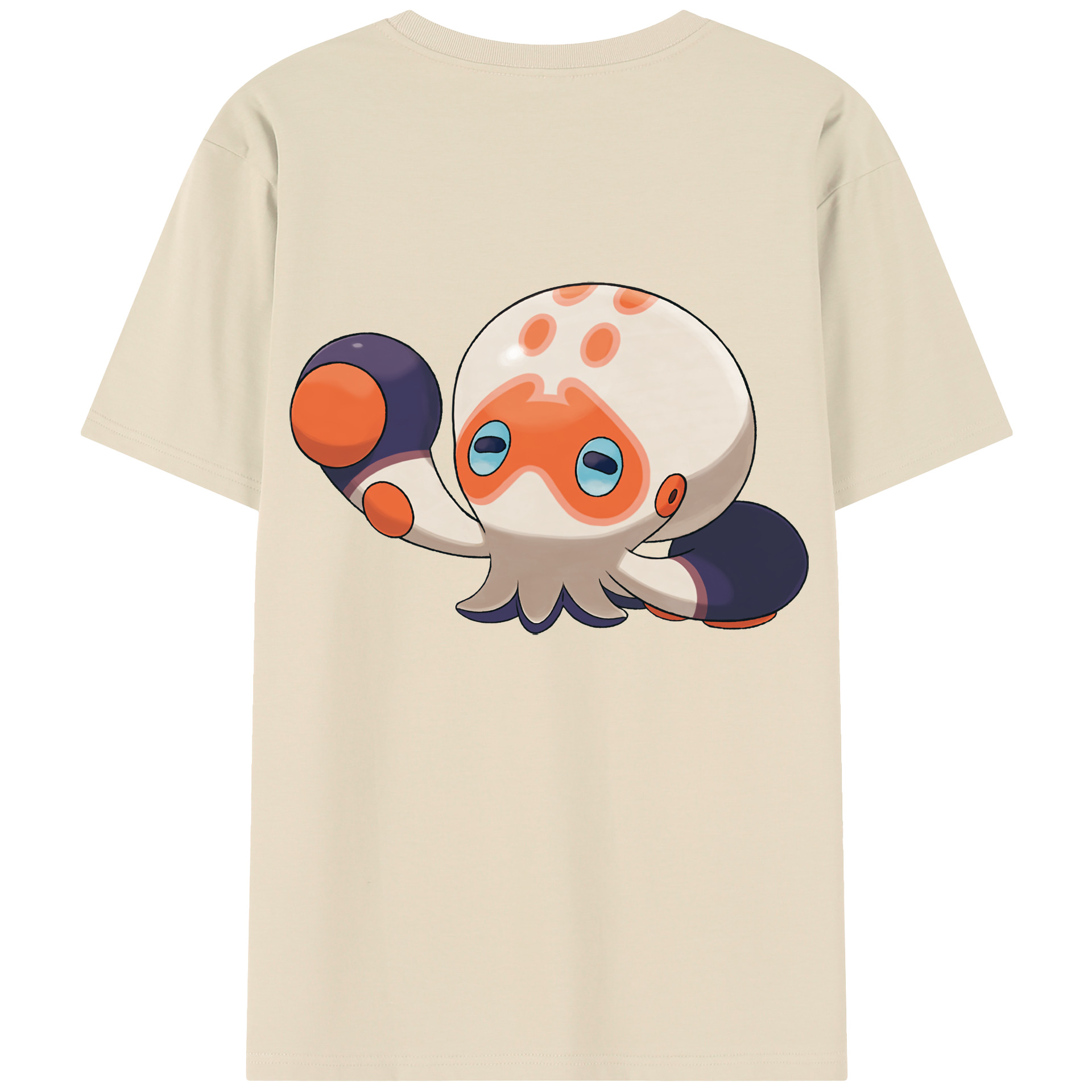 （画像用） ポケットモンスター Pokémon 綿100％半袖Tシャツ（背面プリント）