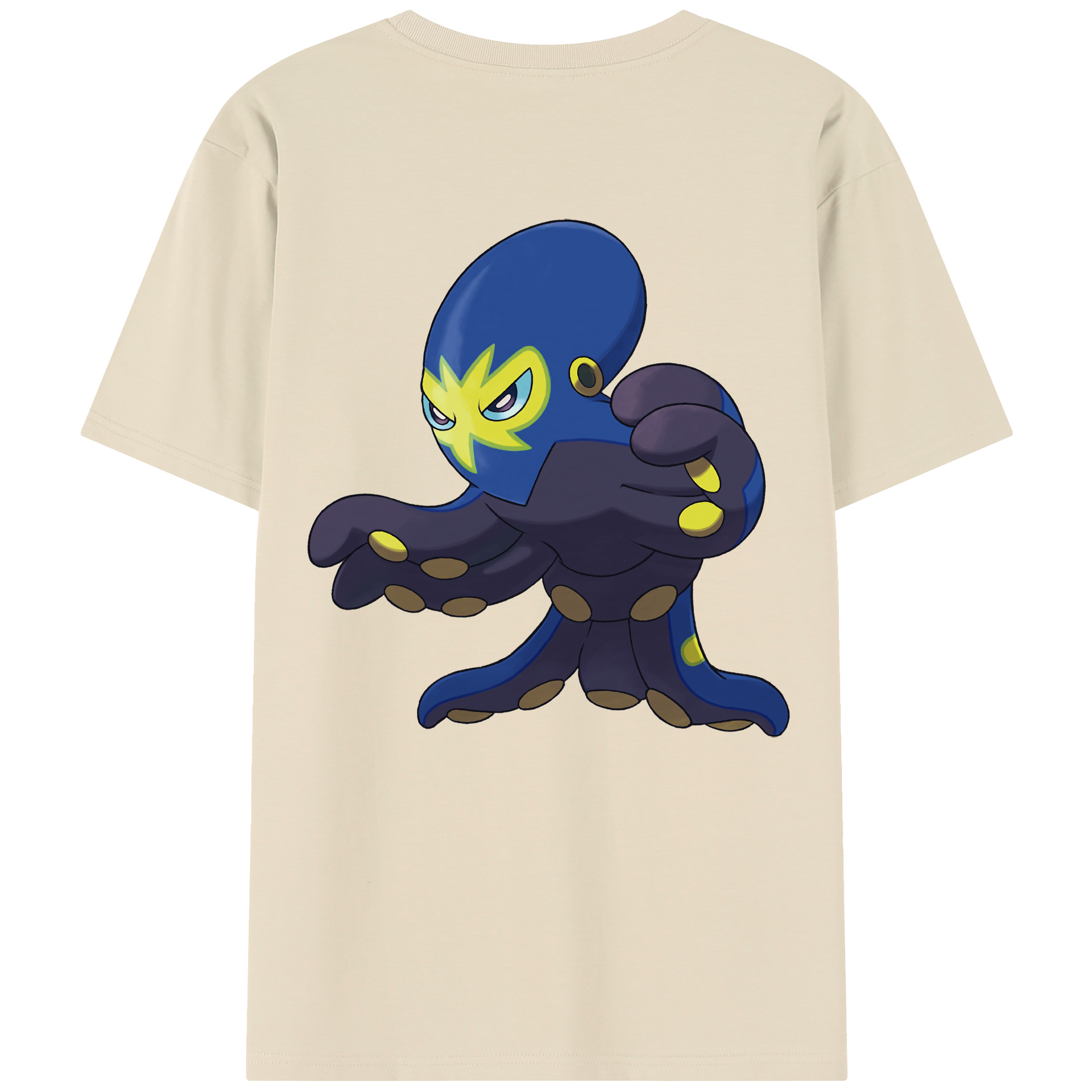 （画像用） ポケットモンスター Pokémon 綿100％半袖Tシャツ（背面プリント）