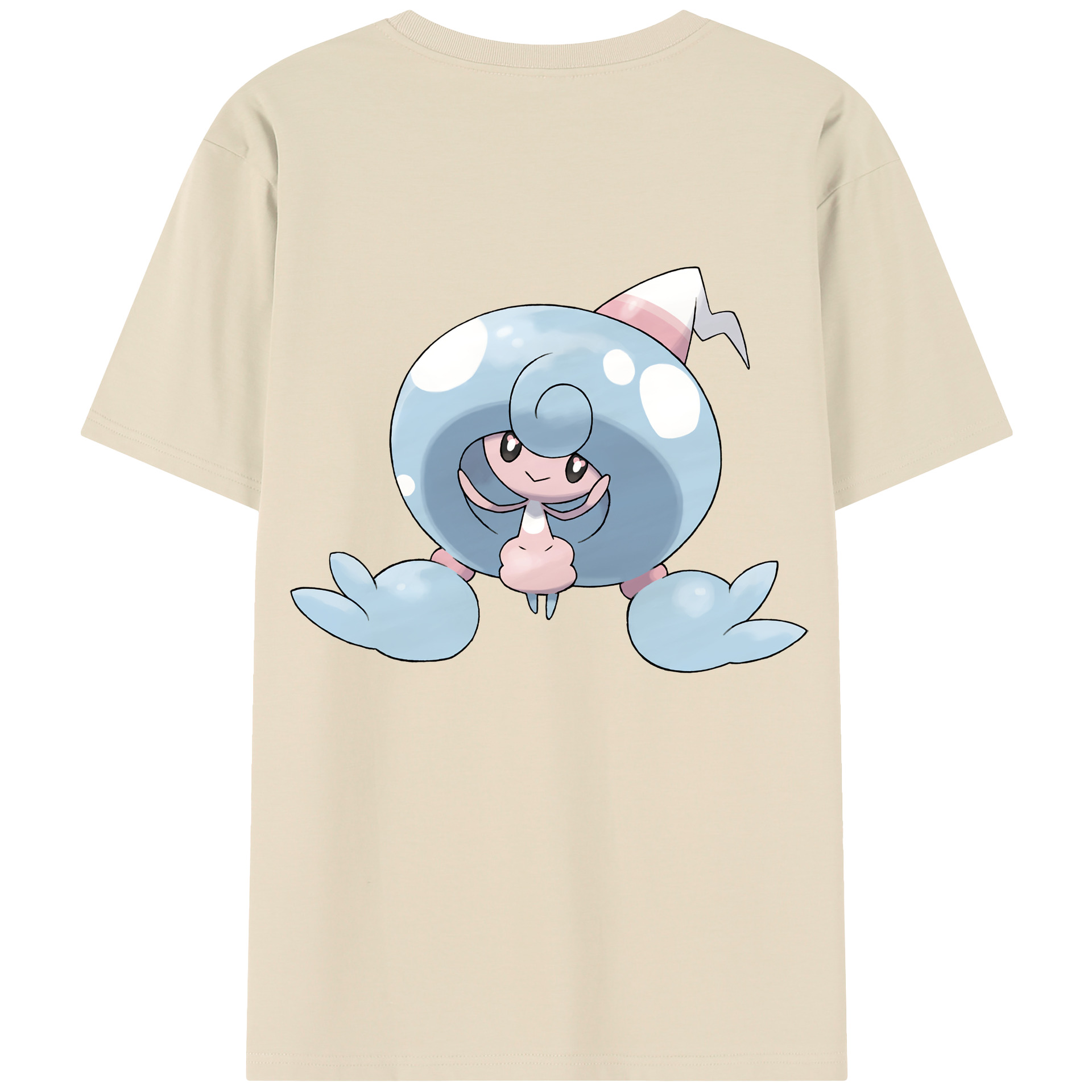 （画像用） ポケットモンスター Pokémon 綿100％半袖Tシャツ（背面プリント）