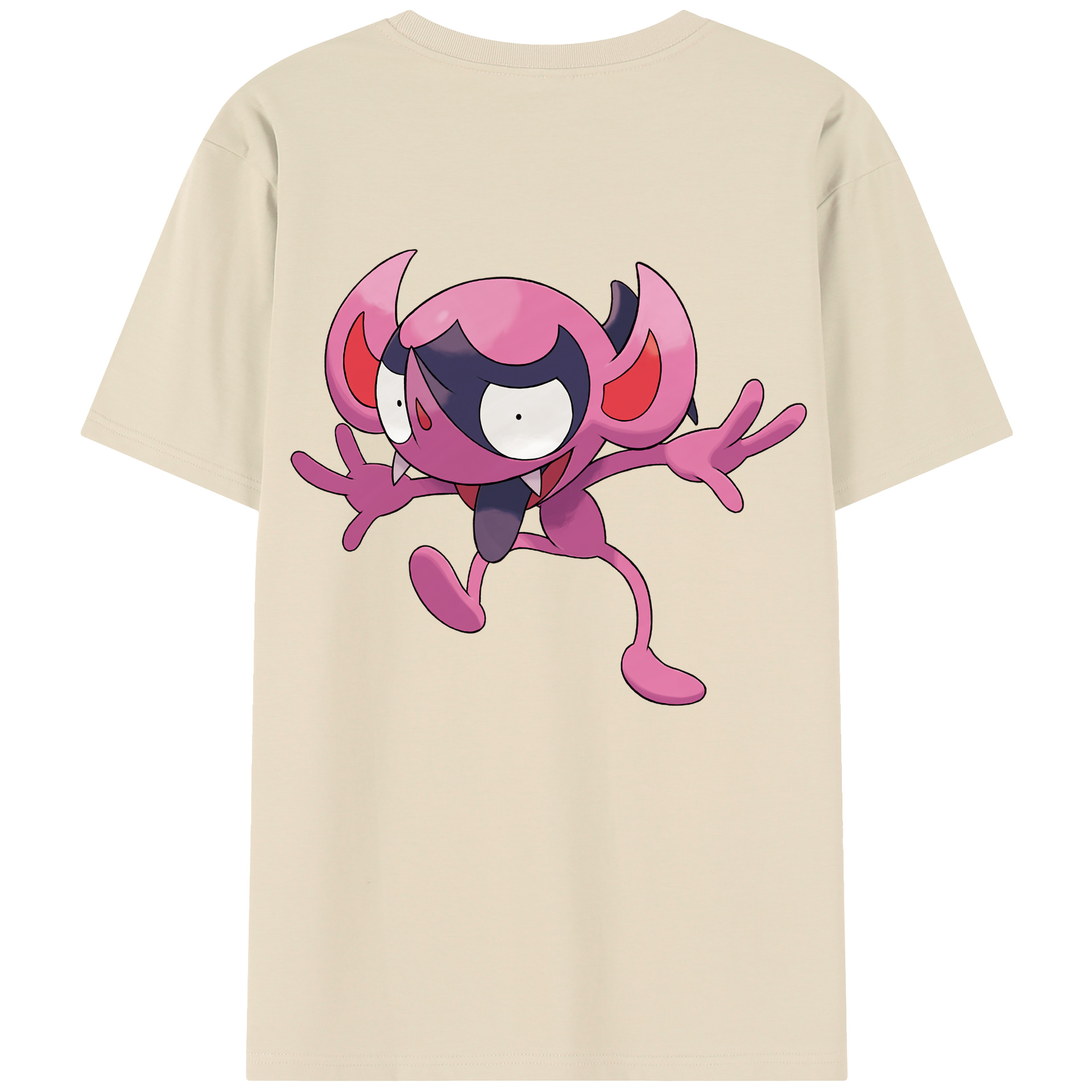 （画像用） ポケットモンスター Pokémon 綿100％半袖Tシャツ（背面プリント）