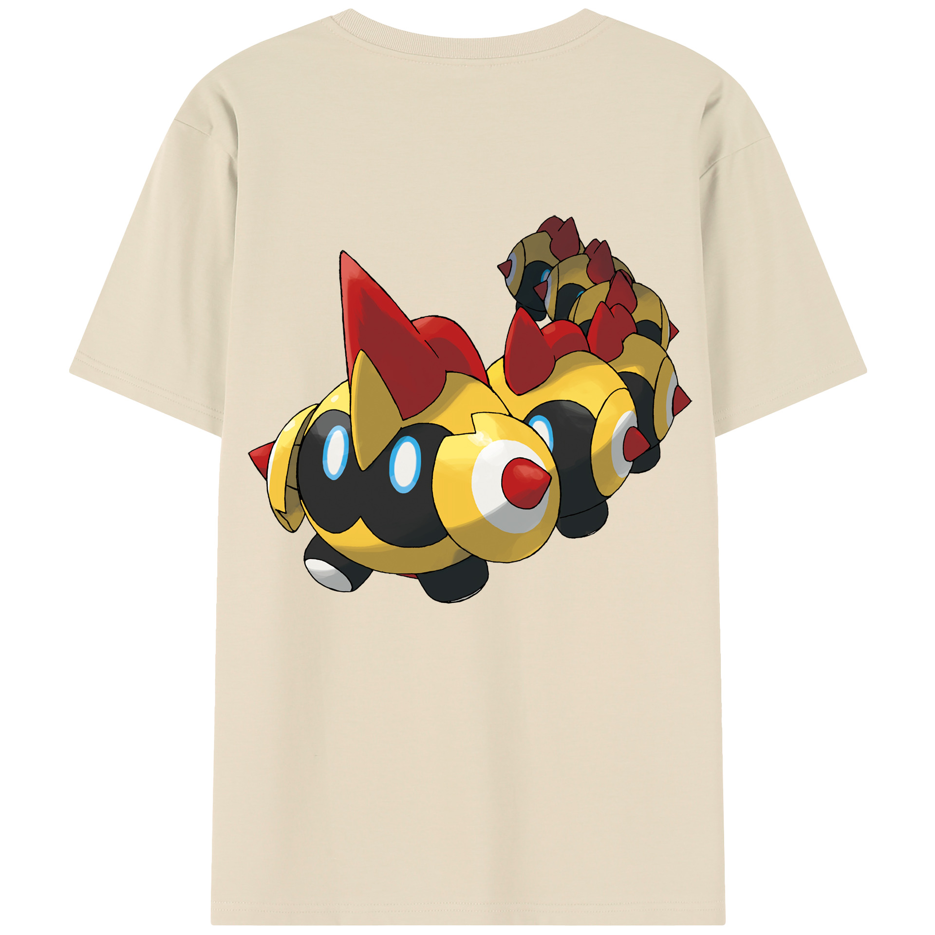 （画像用） ポケットモンスター Pokémon 綿100％半袖Tシャツ（背面プリント）