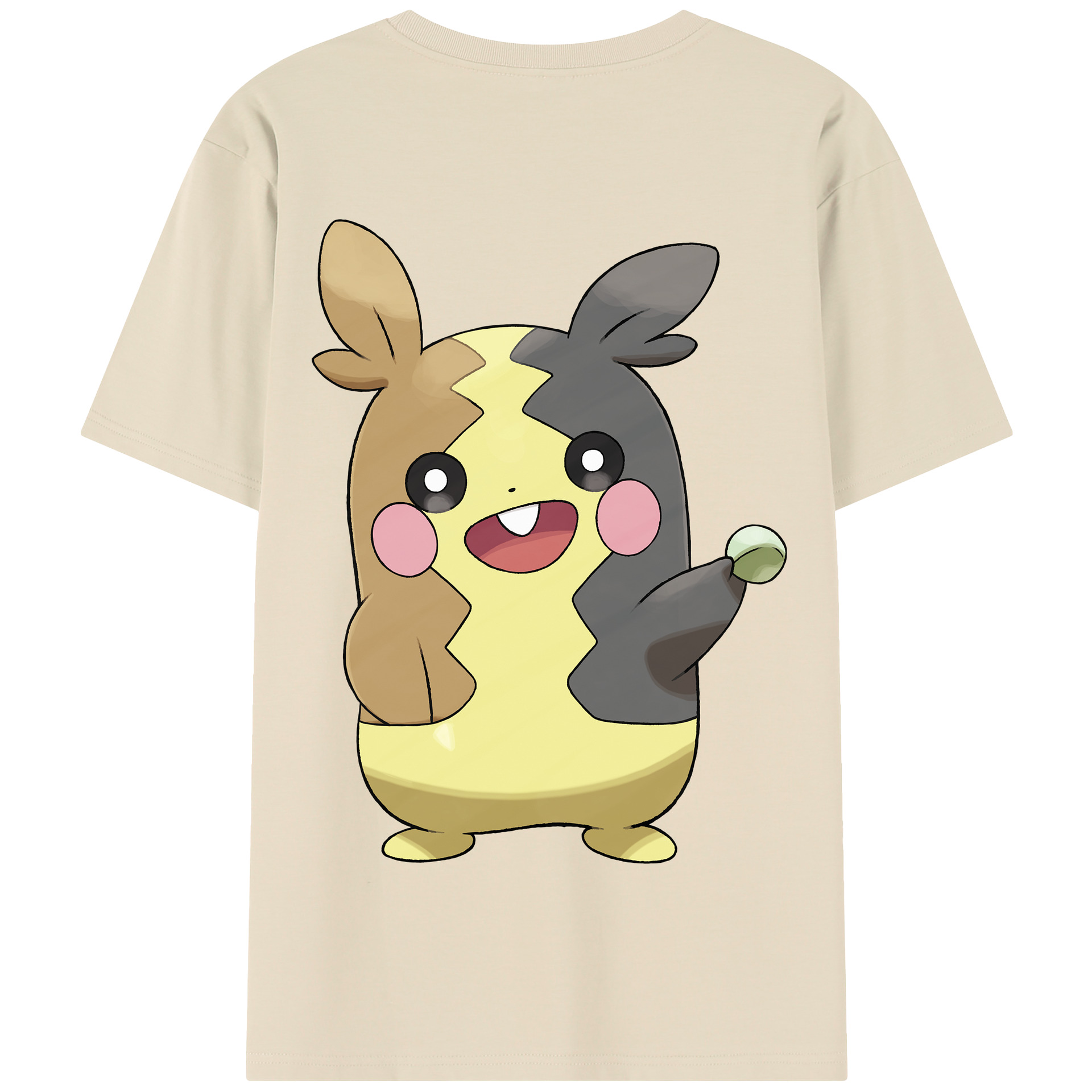 （画像用） ポケットモンスター Pokémon 綿100％半袖Tシャツ（背面プリント）