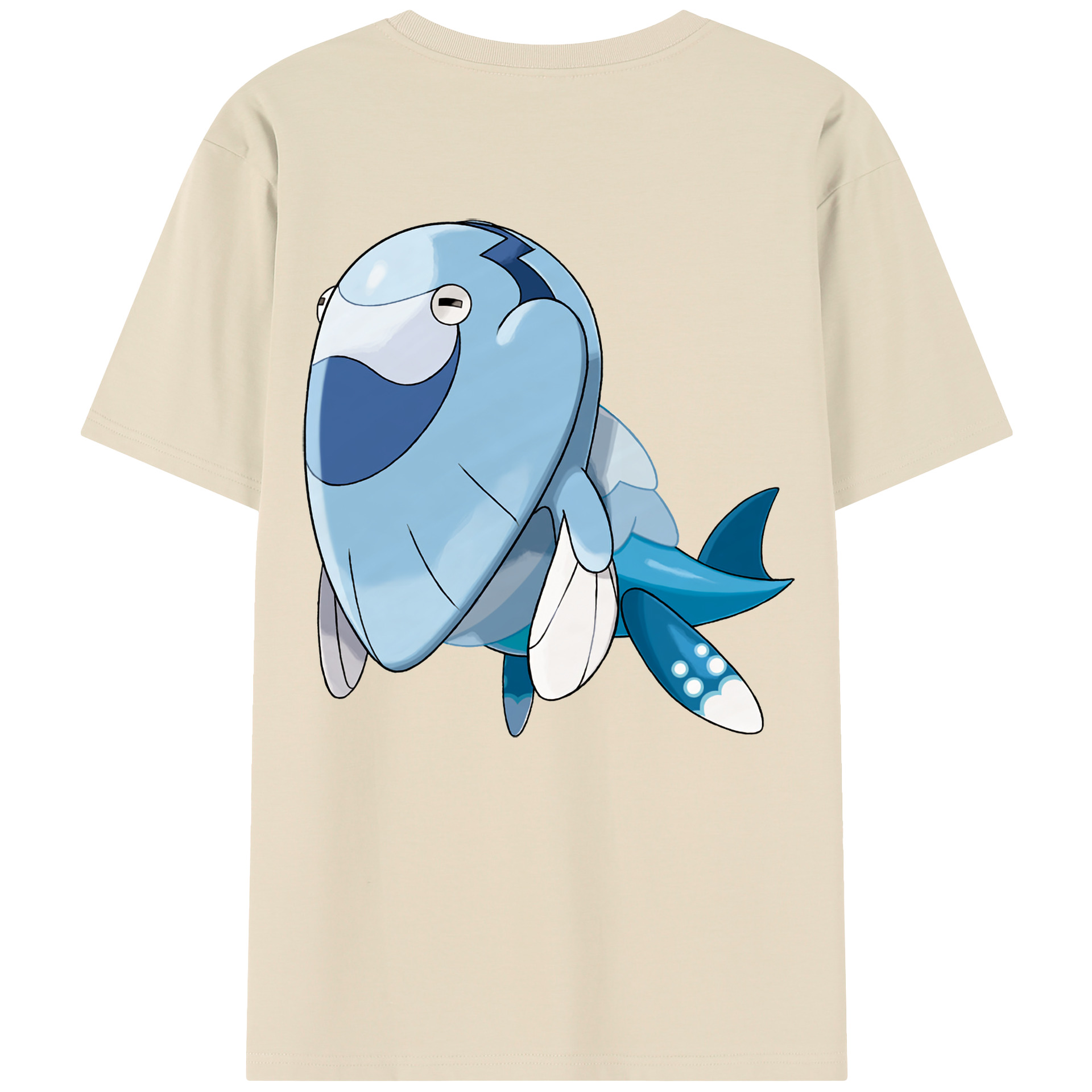 （画像用） ポケットモンスター Pokémon 綿100％半袖Tシャツ（背面プリント）